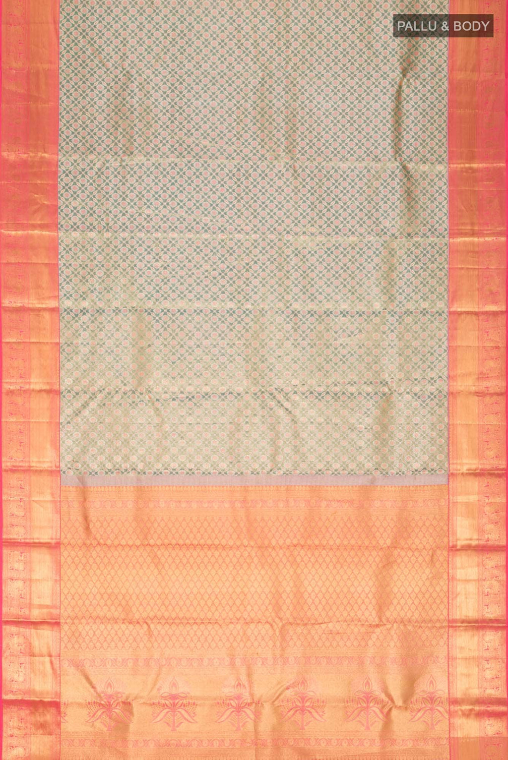 Green Kanchipuram Tissue Silk Saree