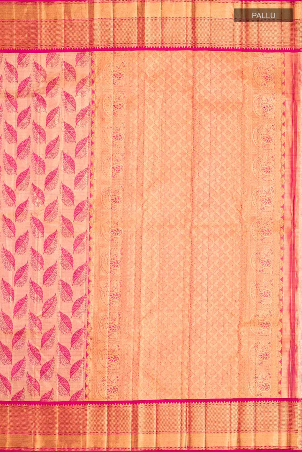 Gold Kanchipuram Tissue Silk Saree