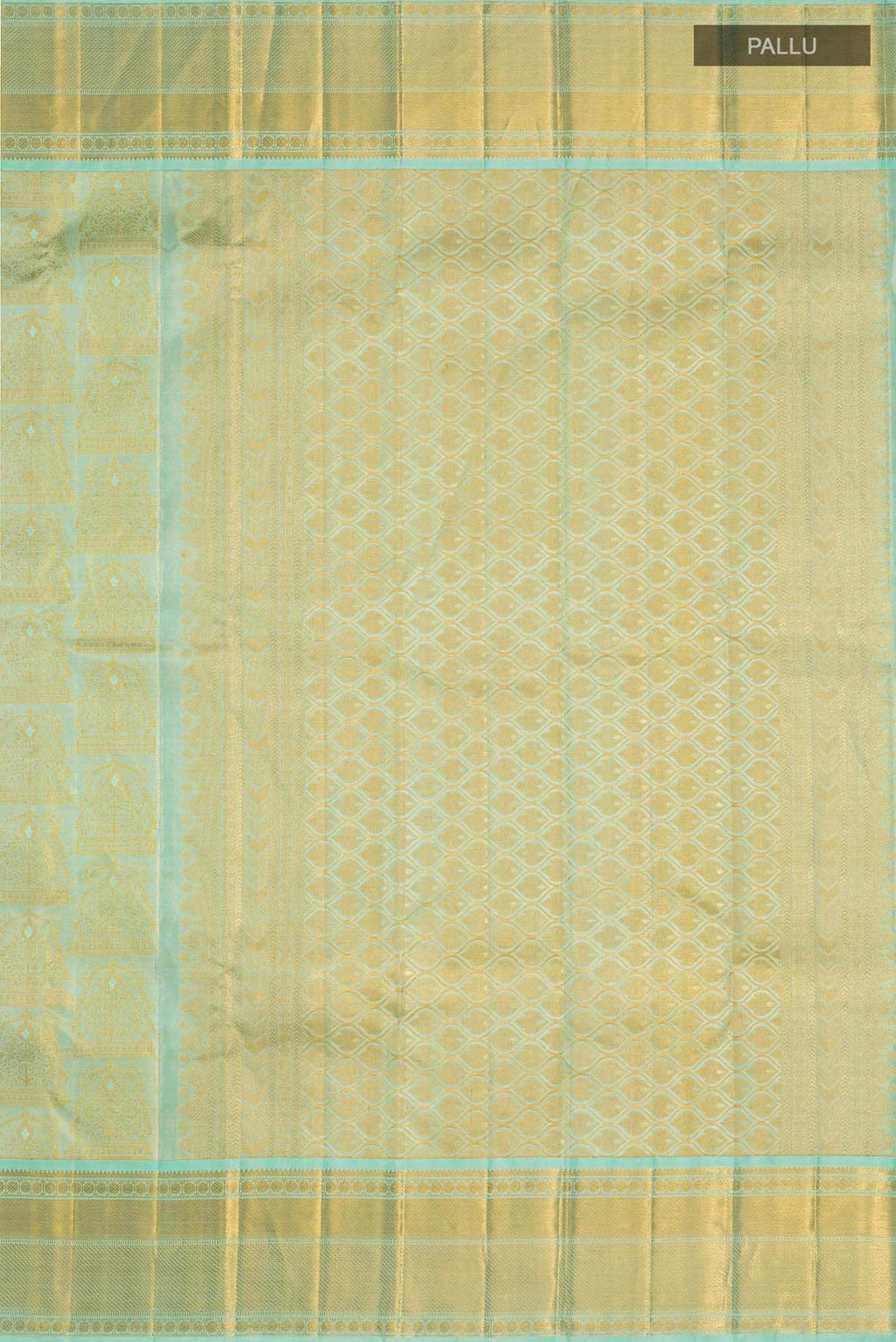 Green Kanchipuram Tissue Silk Saree