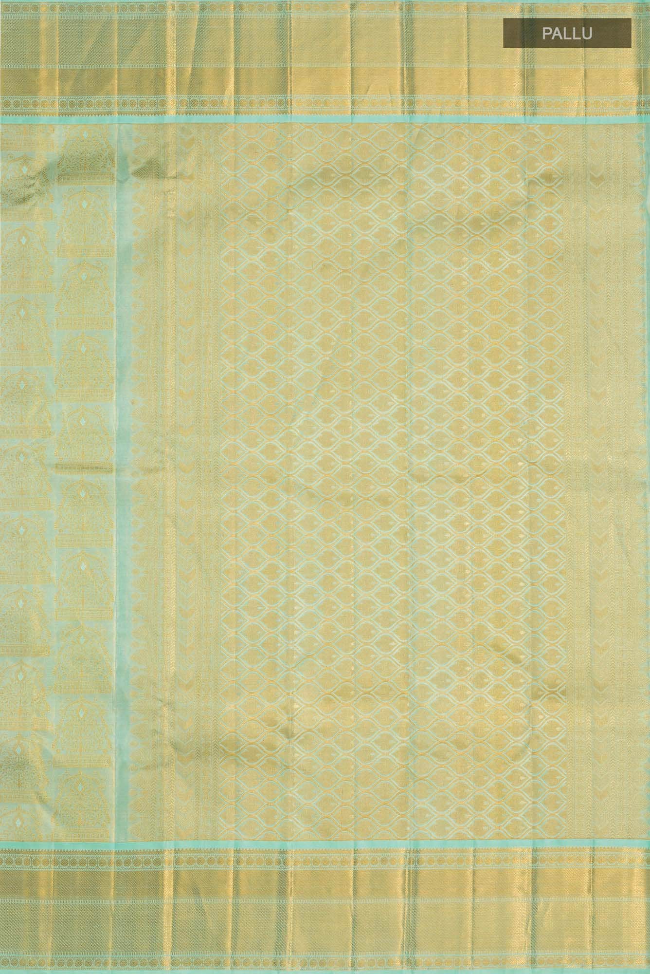 Green Kanchipuram Tissue Silk Saree