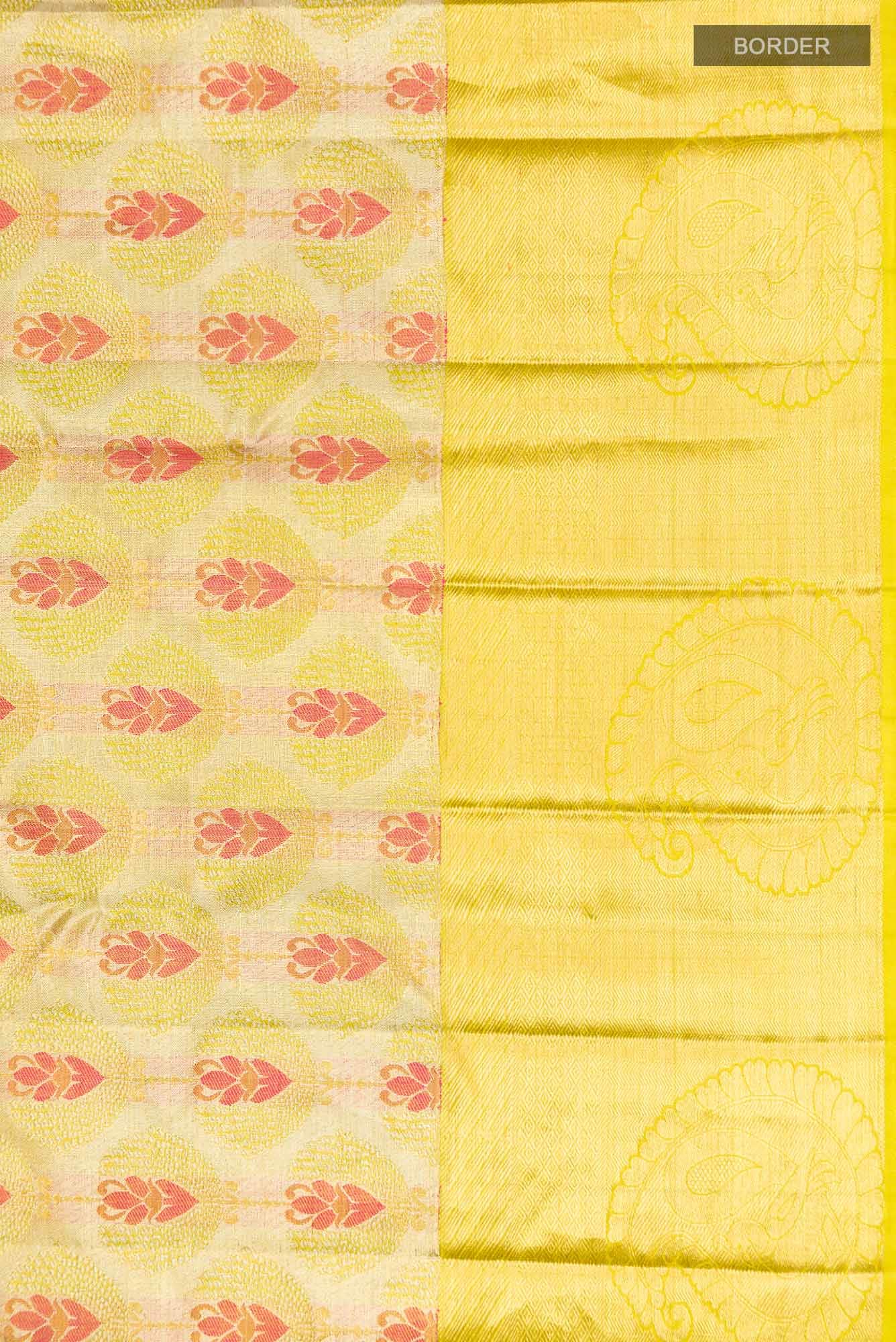 Green Kanchipuram Tissue Silk Saree