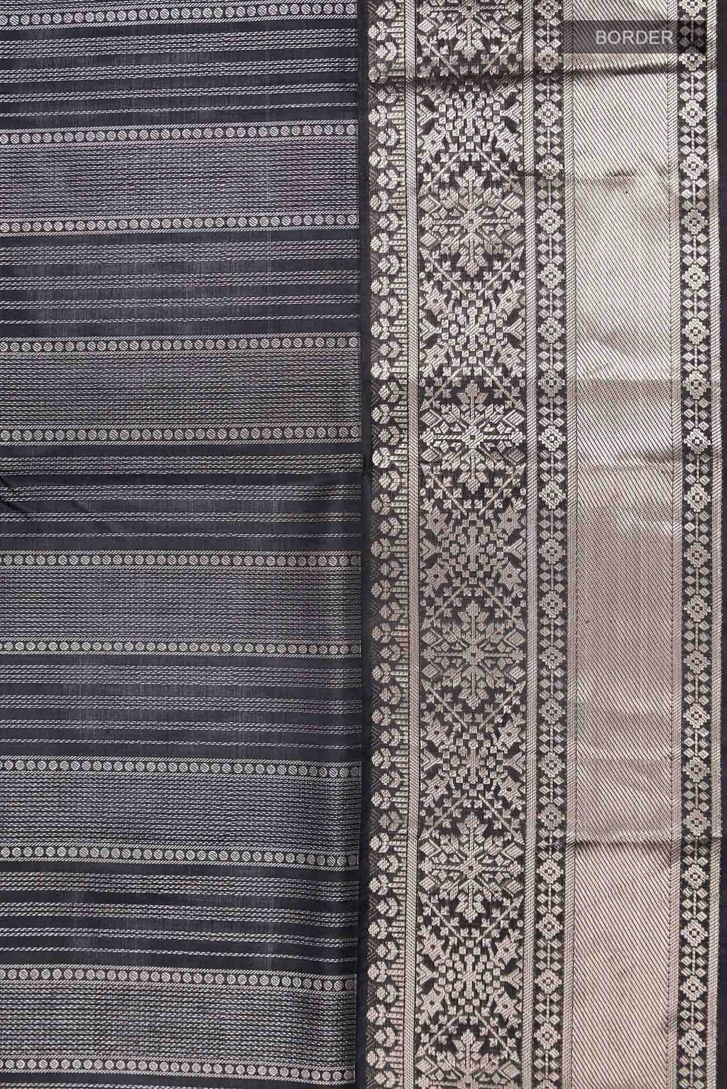 Black Soft Silk Saree