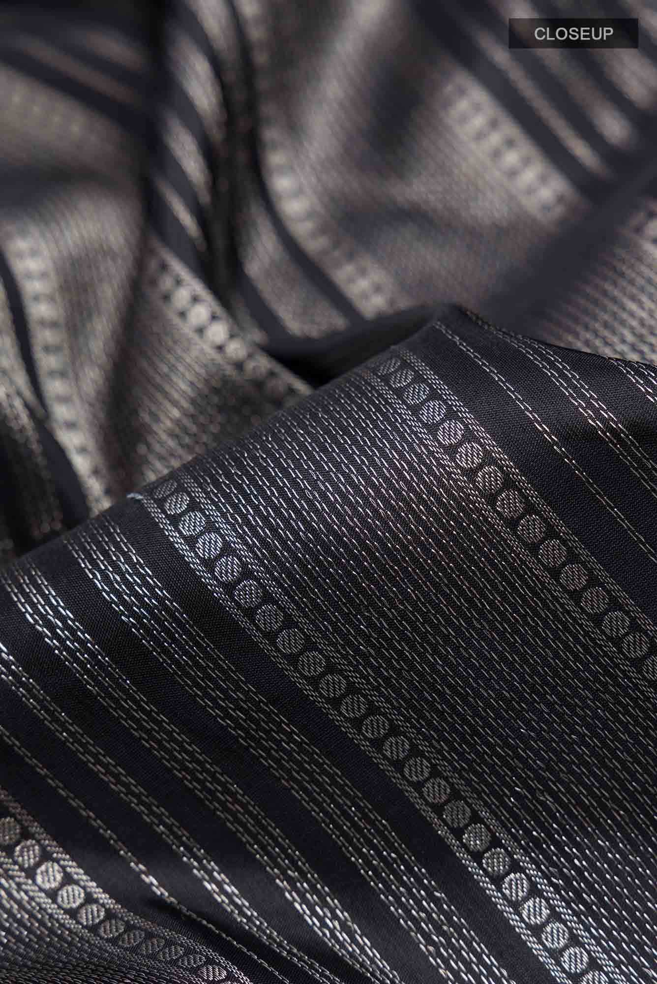 Black Soft Silk Saree