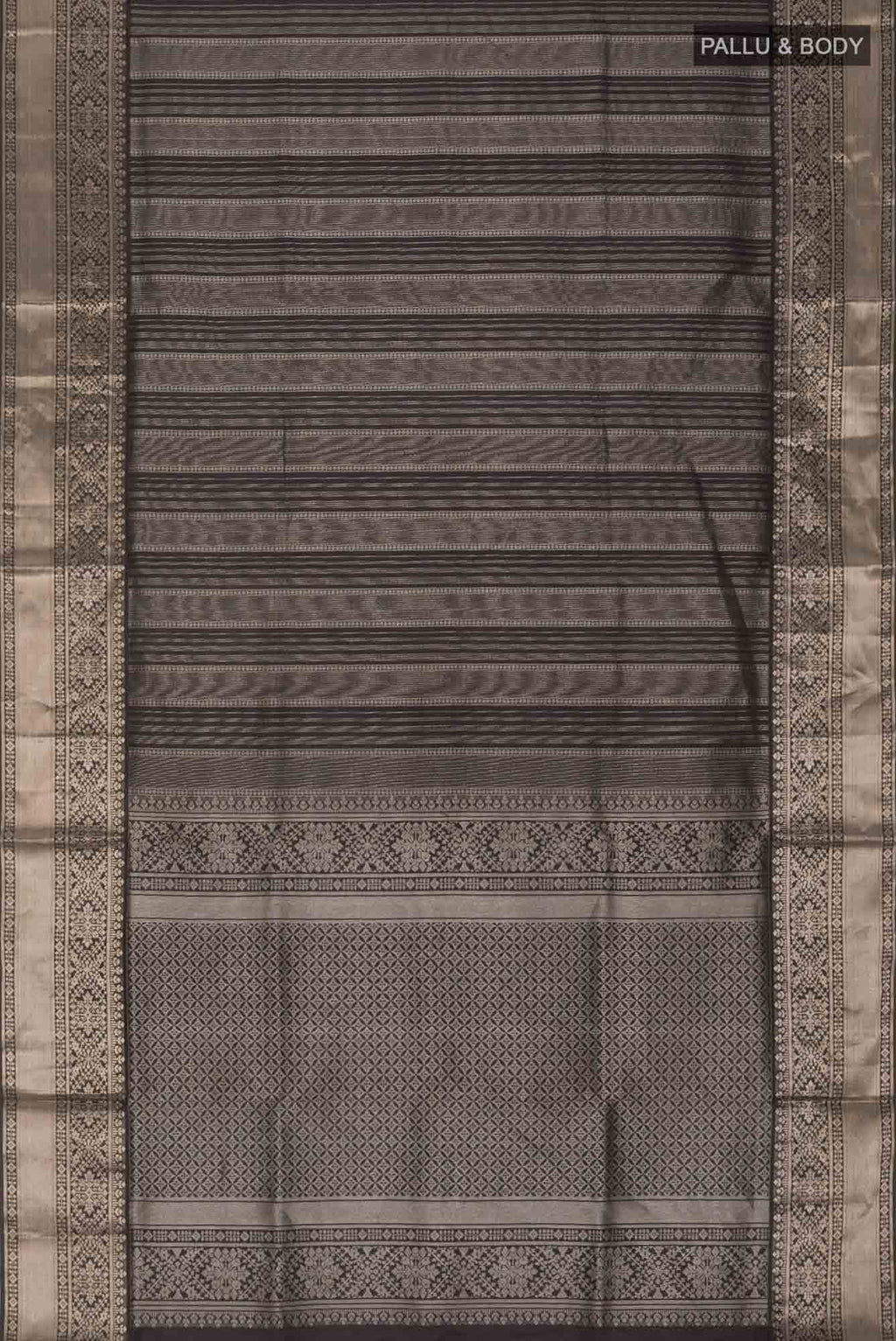 Black Soft Silk Saree