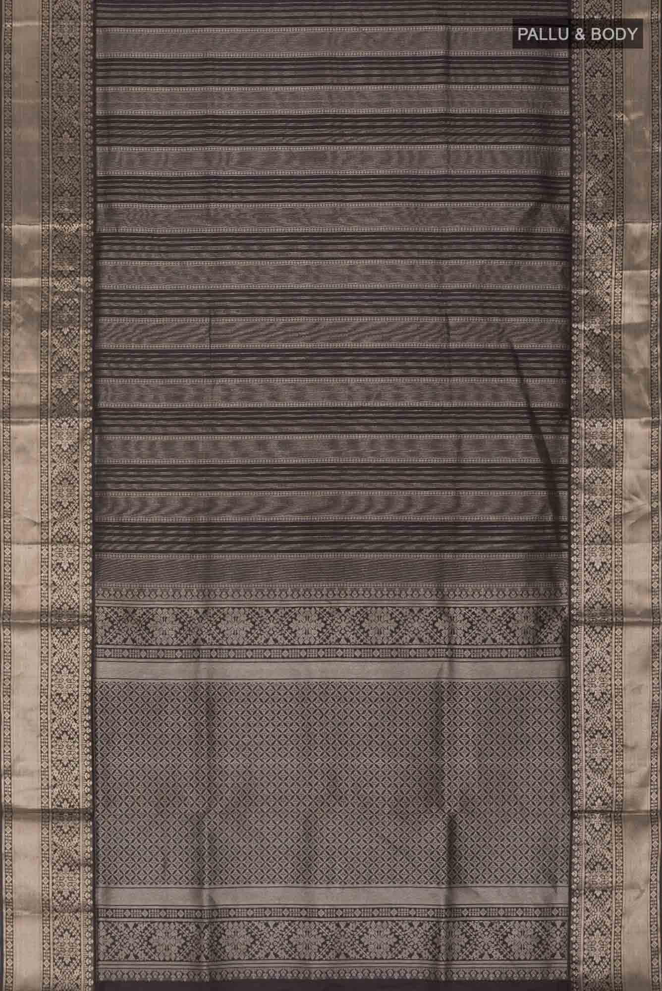 Black Soft Silk Saree