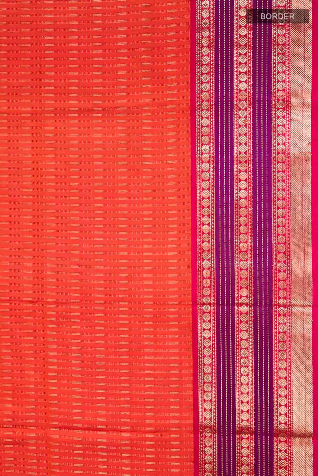Orange Soft Silk Saree