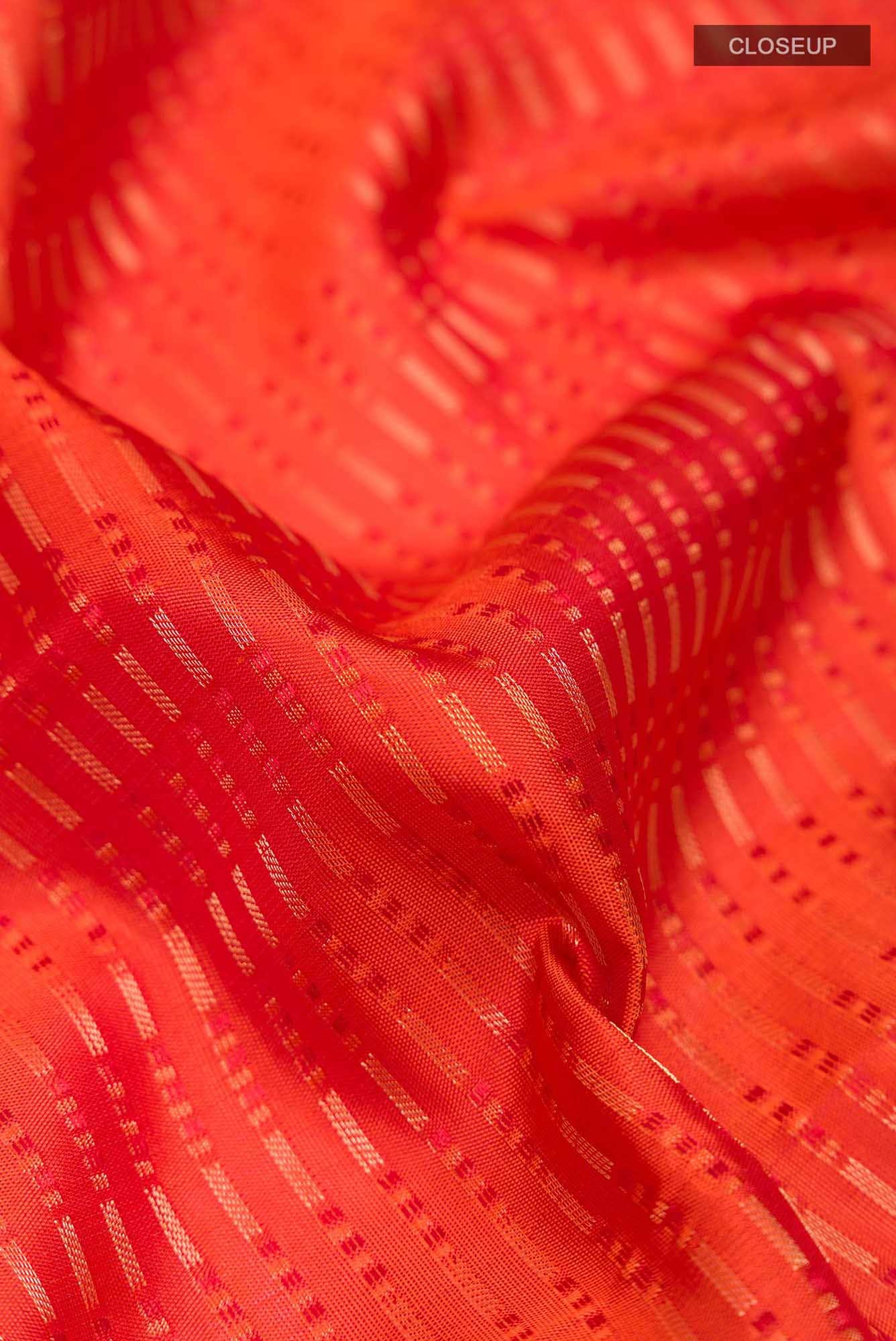 Orange Soft Silk Saree