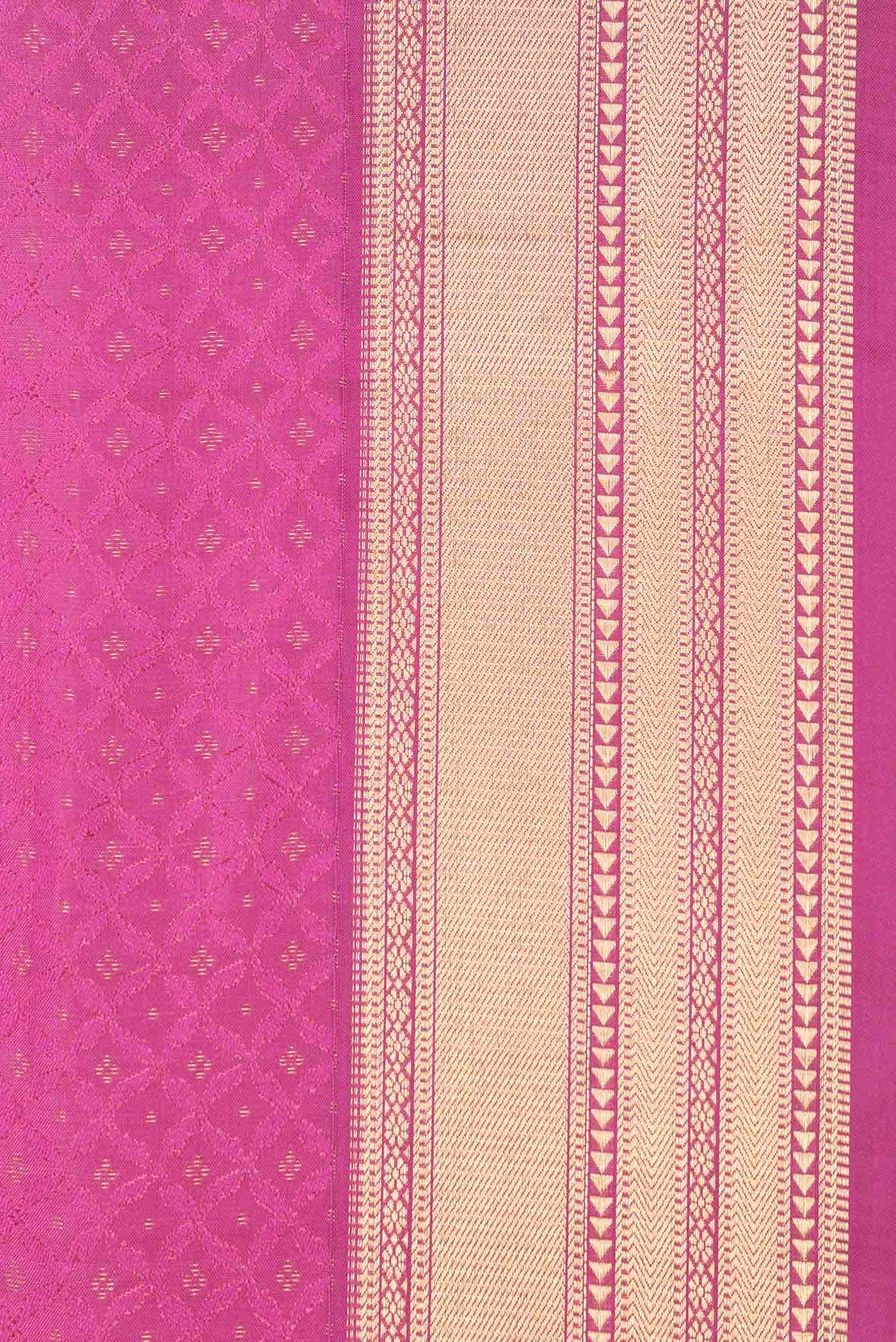 Pink Dual Tone Soft Silk Saree