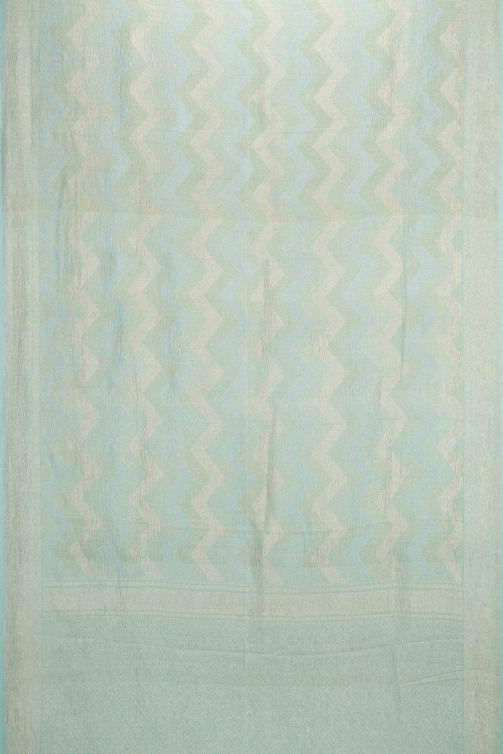 Sea Green Banarasi Tissue Silk Saree