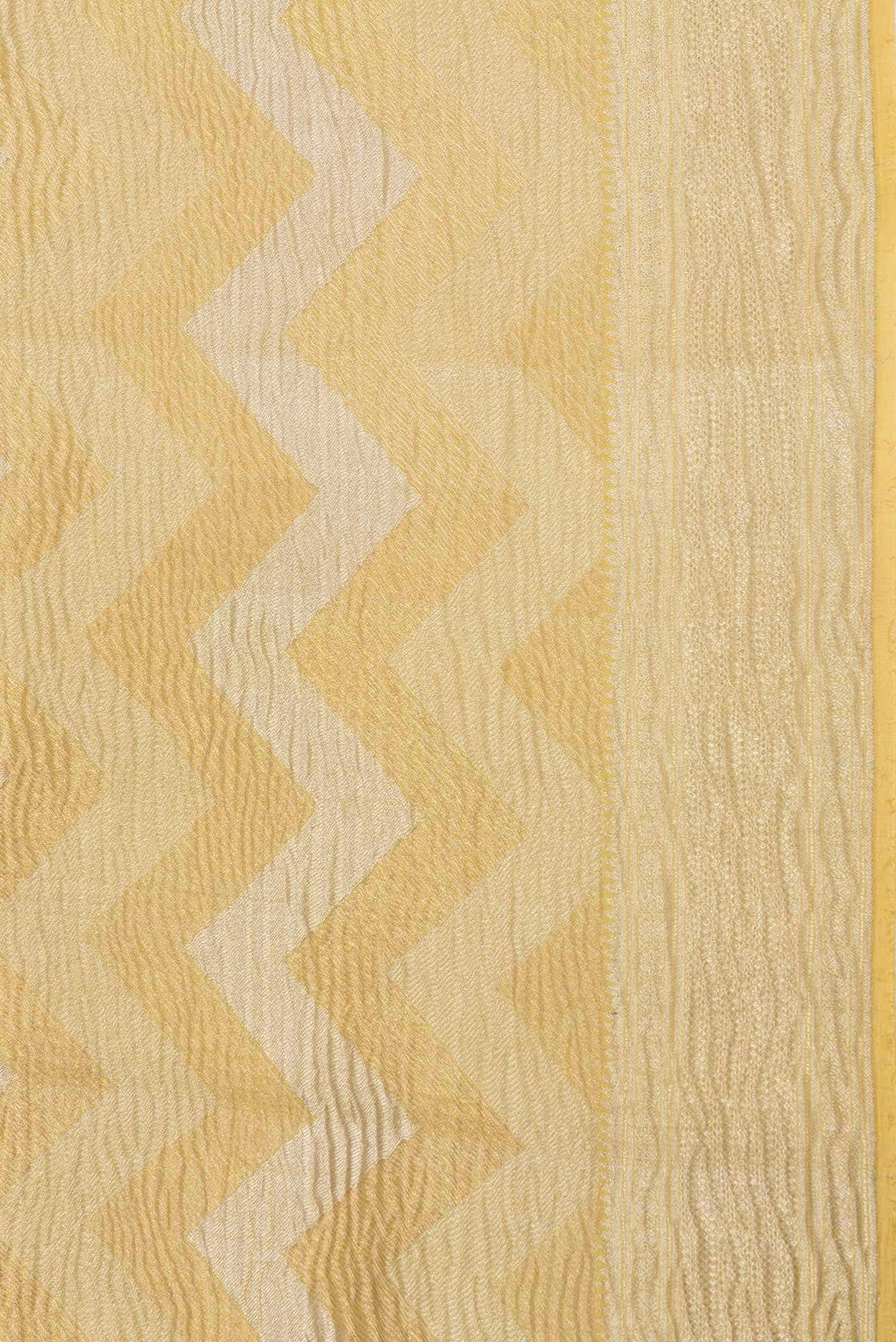 Gold Dual Tone Banarasi Georgette Saree