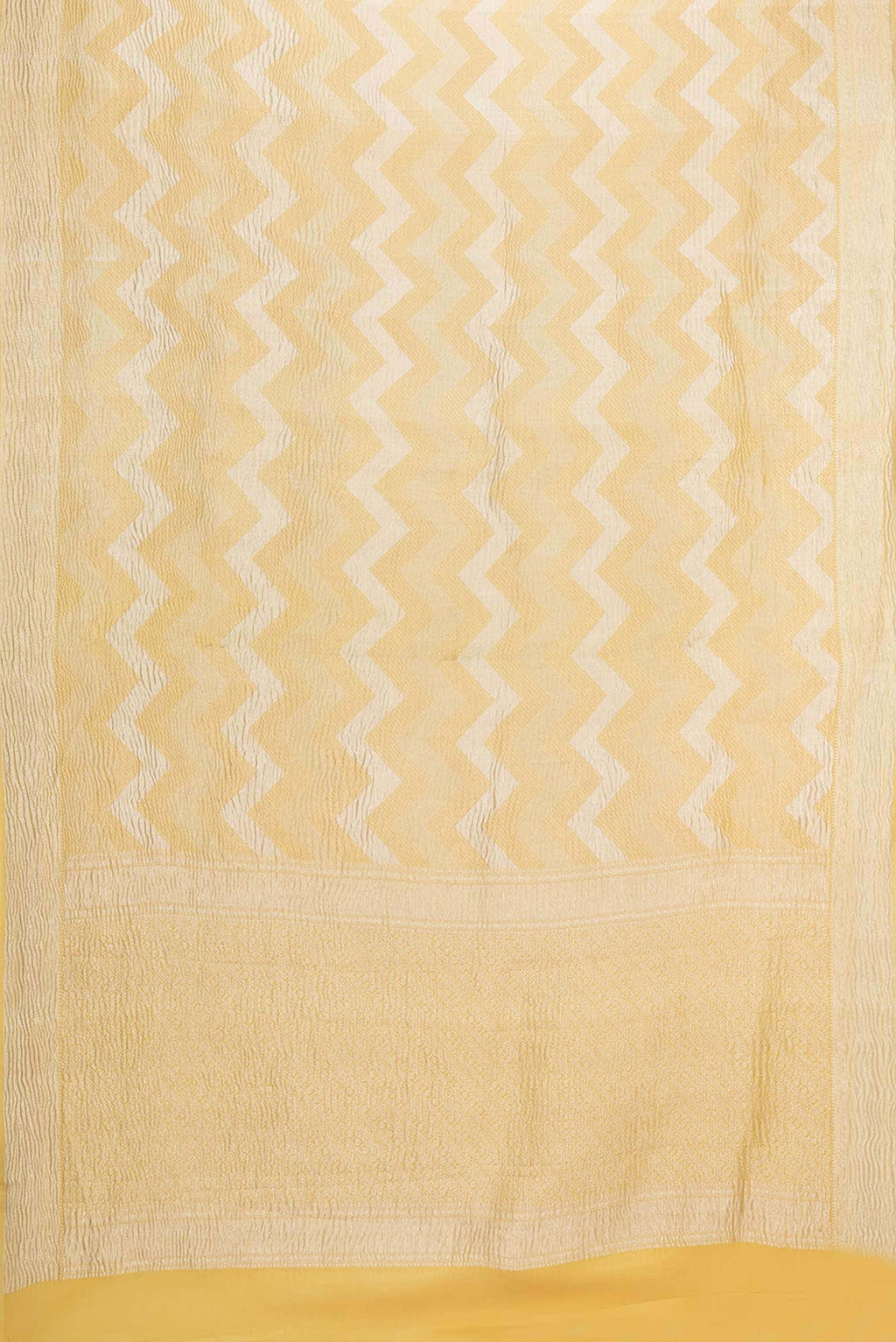 Gold Dual Tone Banarasi Georgette Saree