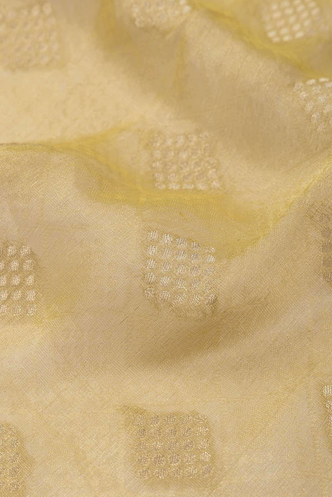 Gold Banarasi Georgette Saree