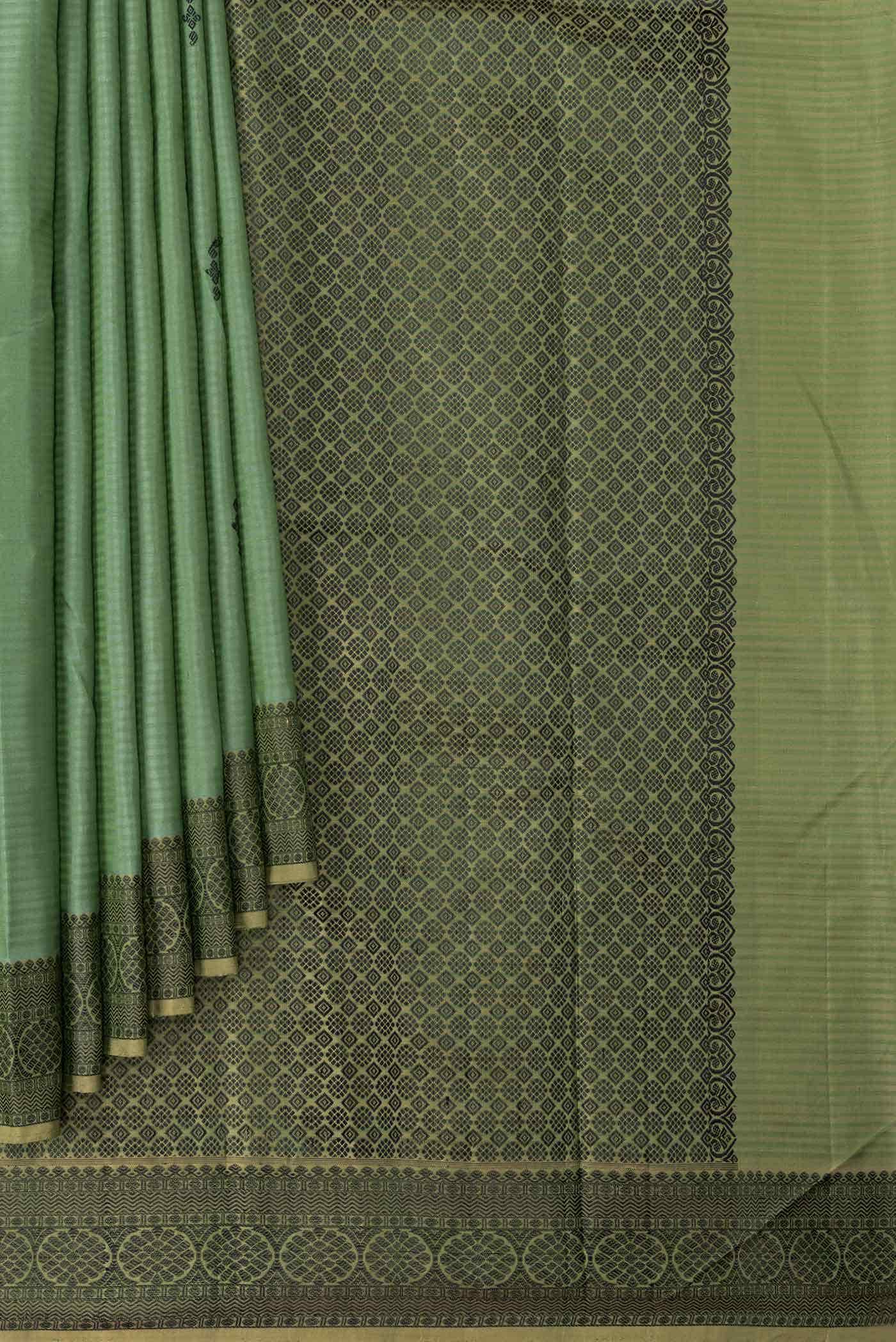 Green Kanchipuram Silk Saree