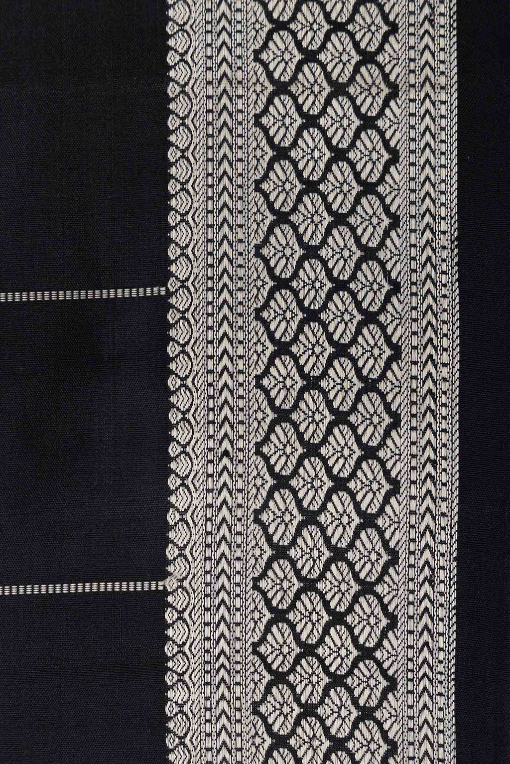 Black Kanchipuram Silk Saree
