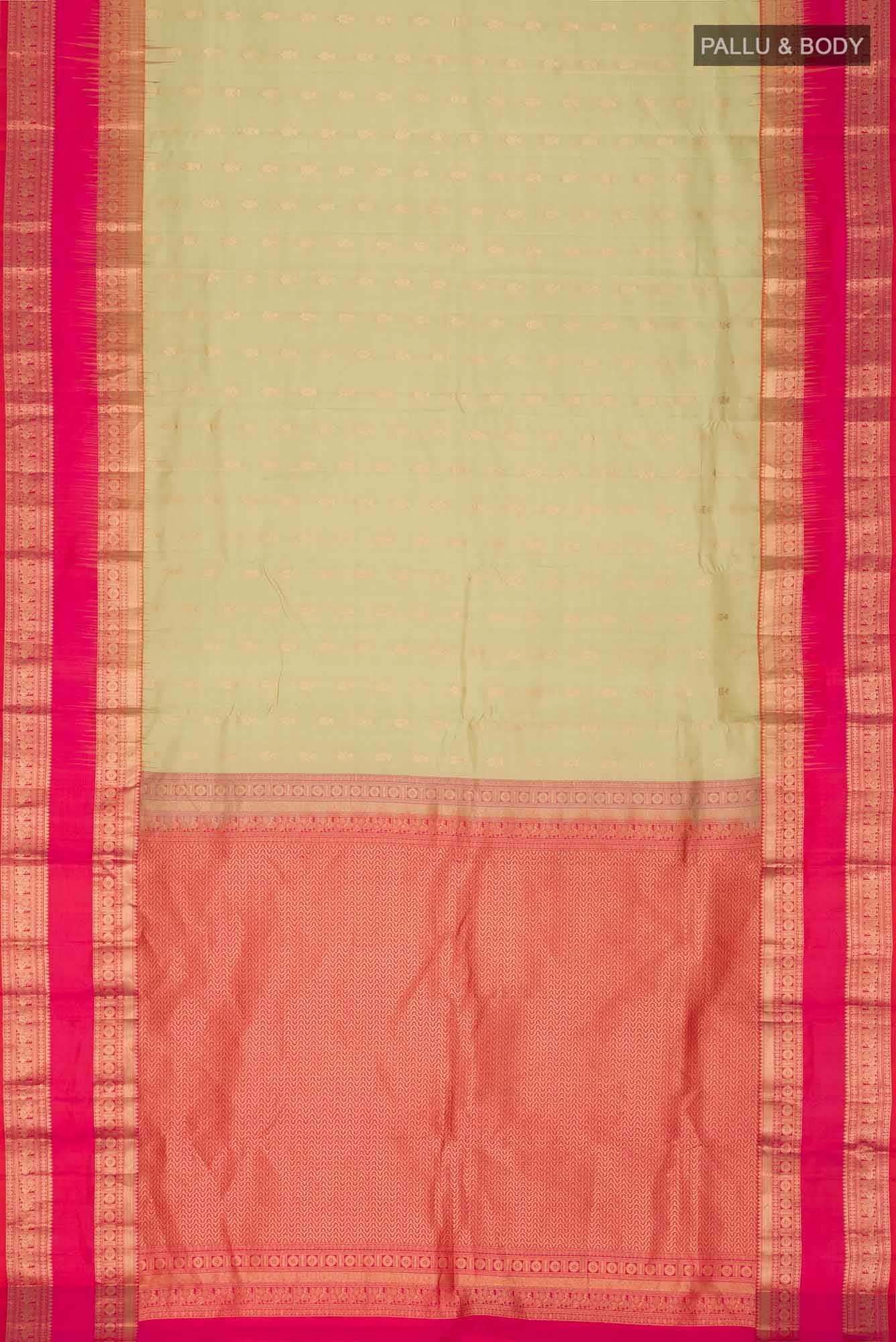 Green Kanchipuram Silk Saree