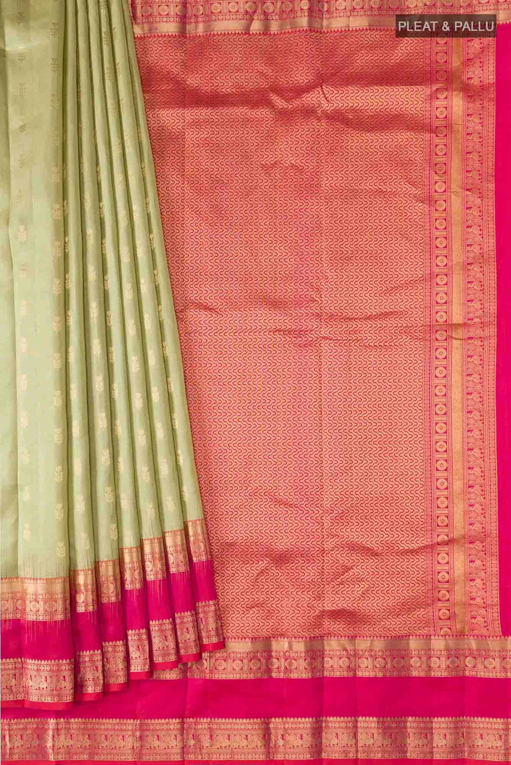 Green Kanchipuram Silk Saree