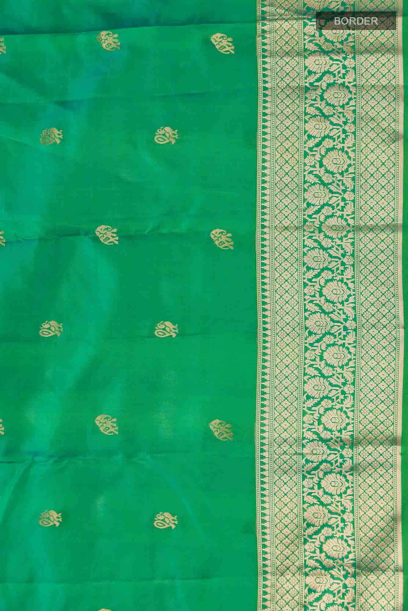 Green Kanchipuram Silk Saree