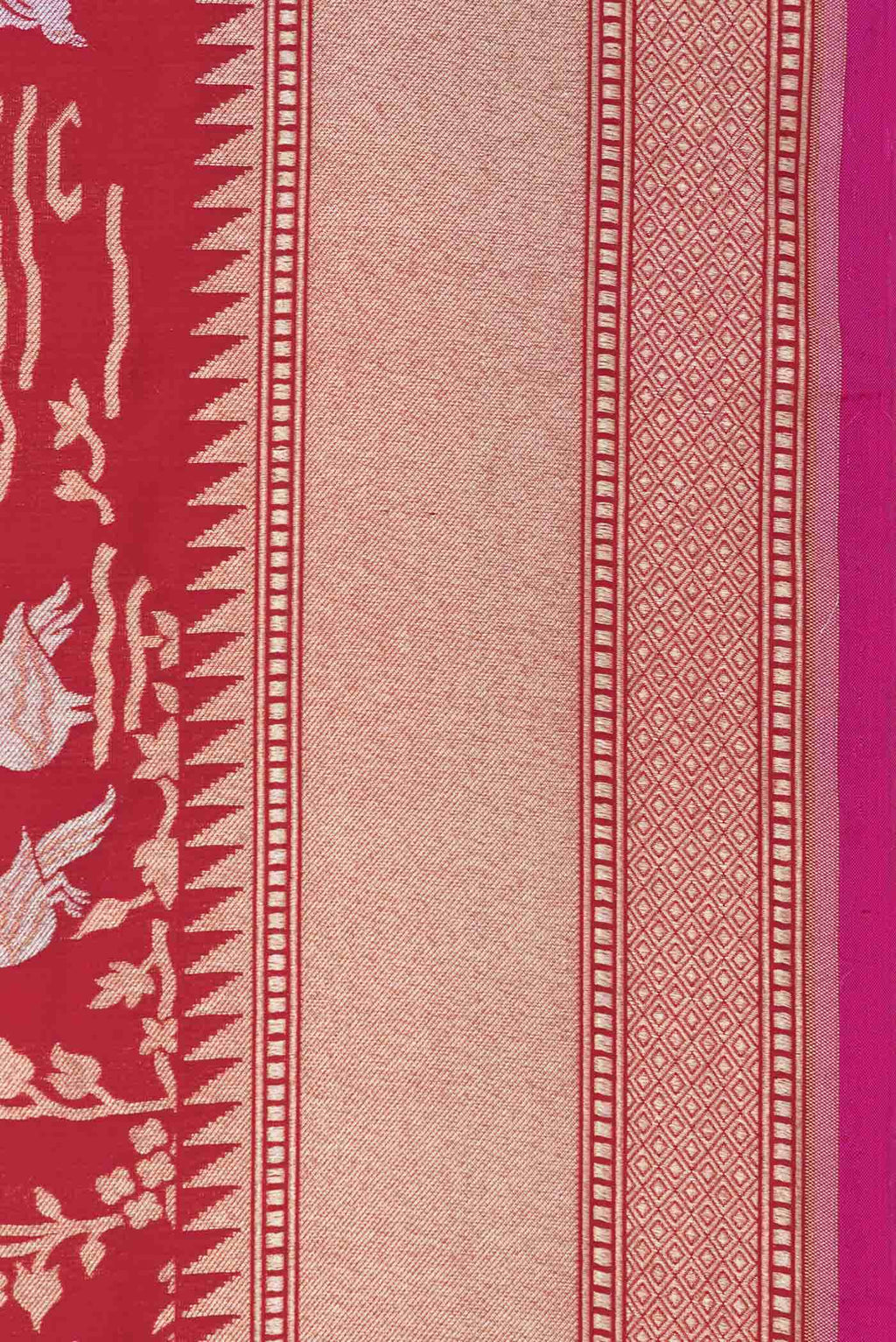 Red Banarasi Silk Saree
