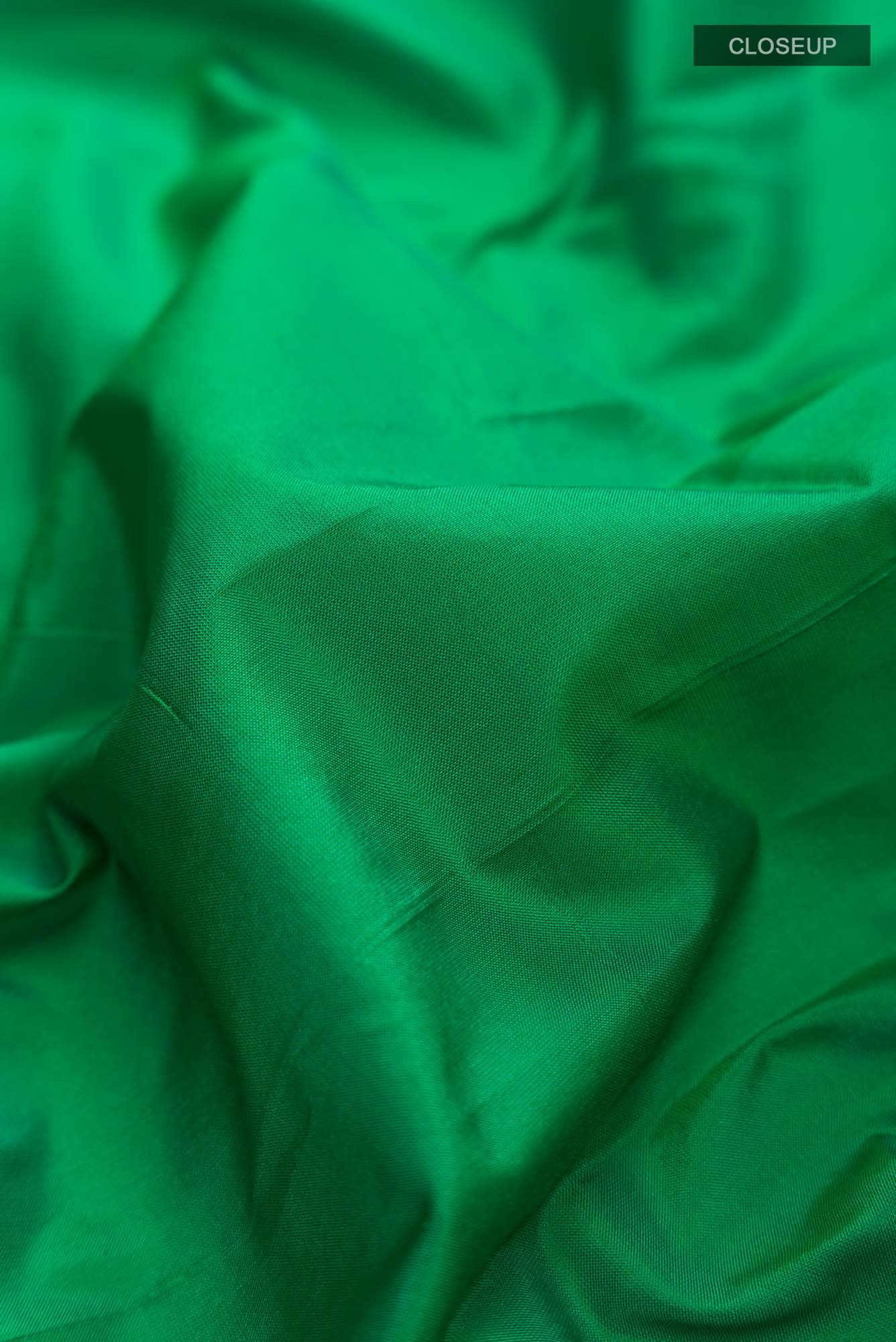 Green Bangalore Silk Saree