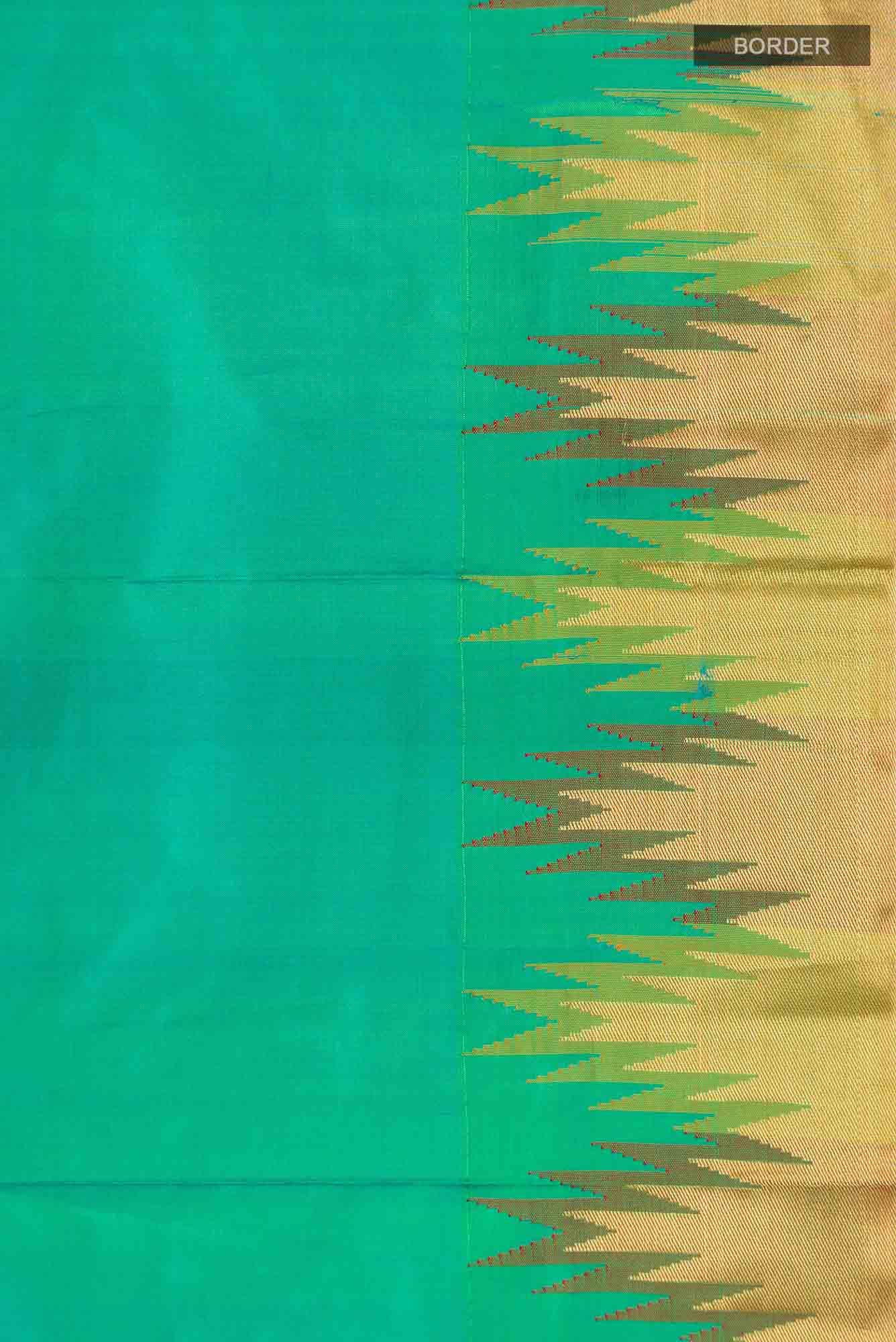 Green Kanchipuram Silk Saree