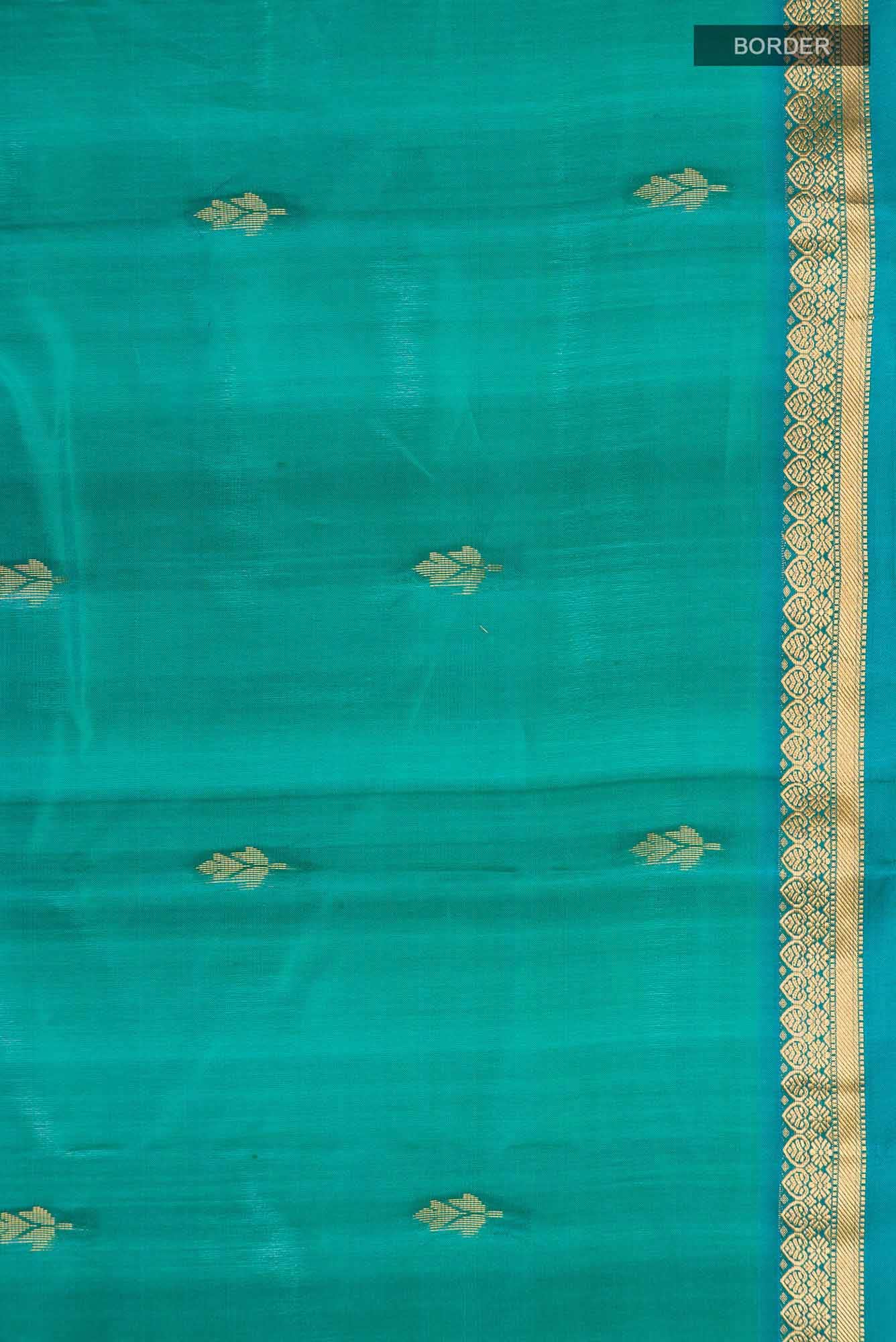 Blue Kanchipuram Silk Saree