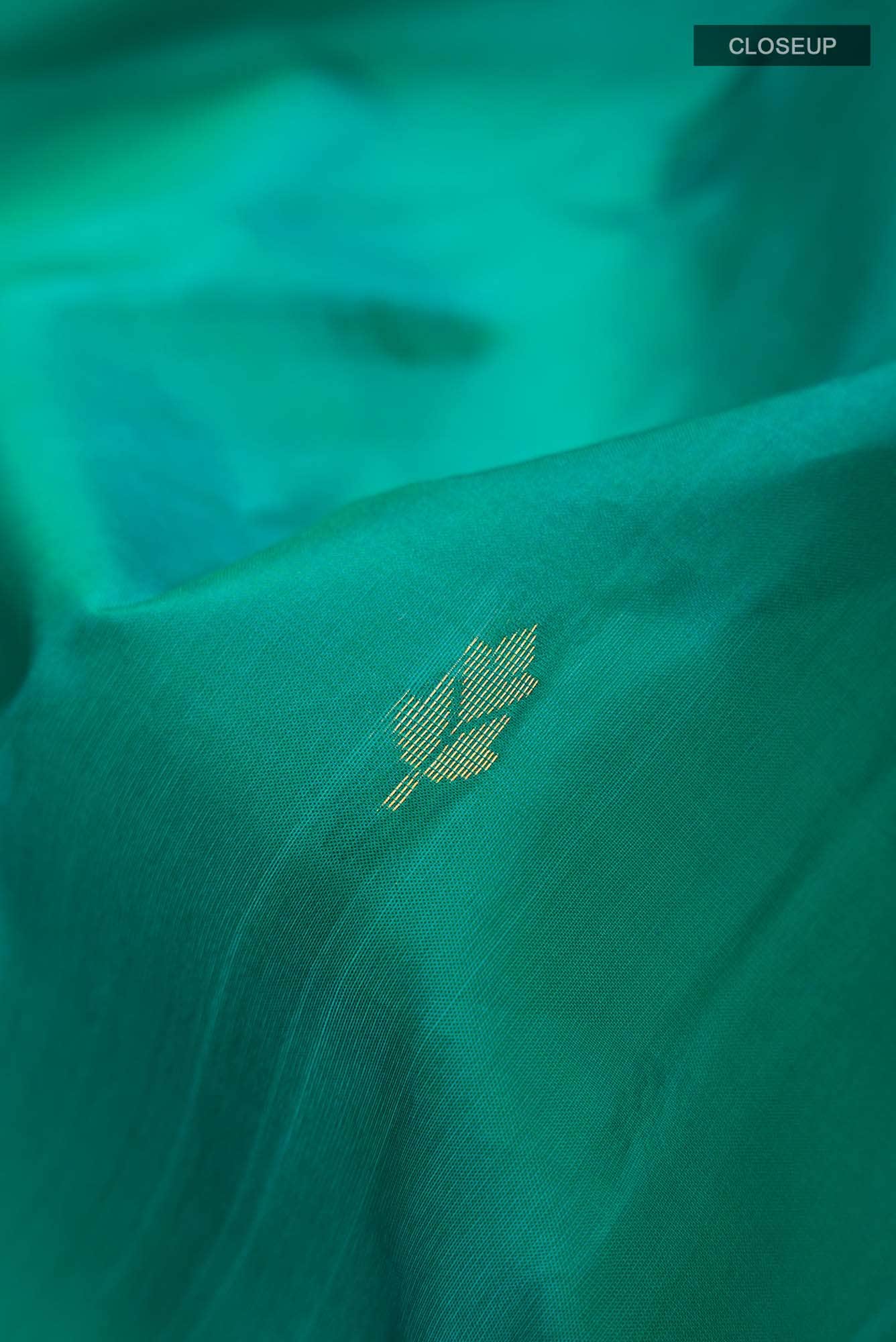 Blue Kanchipuram Silk Saree