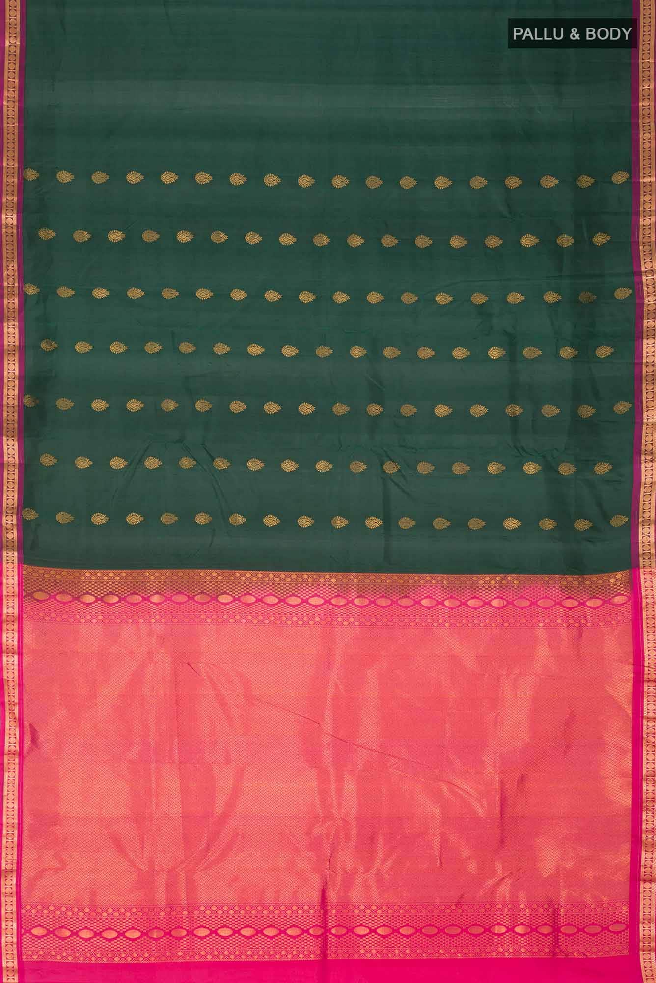 Green Kanchipuram Silk Saree