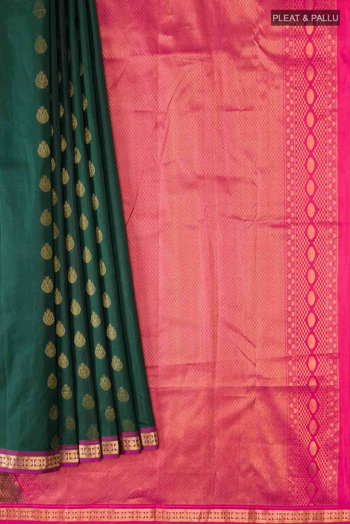 Green Kanchipuram Silk Saree