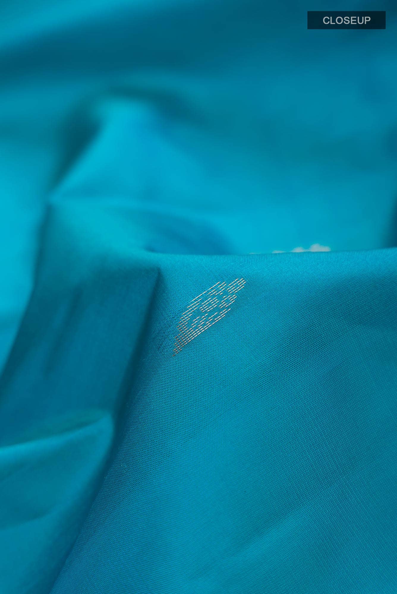 Blue Kanchipuram Silk Saree