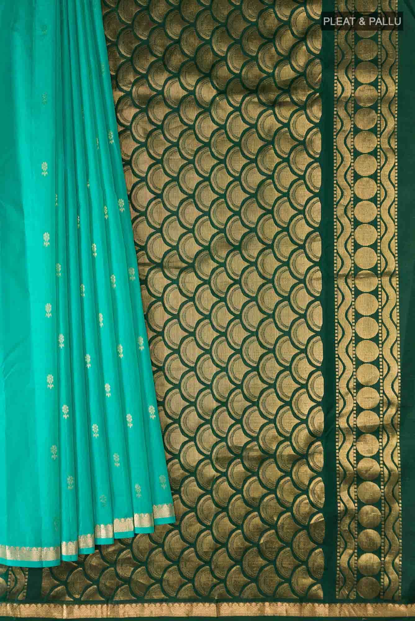 Green Kanchipuram Silk Saree