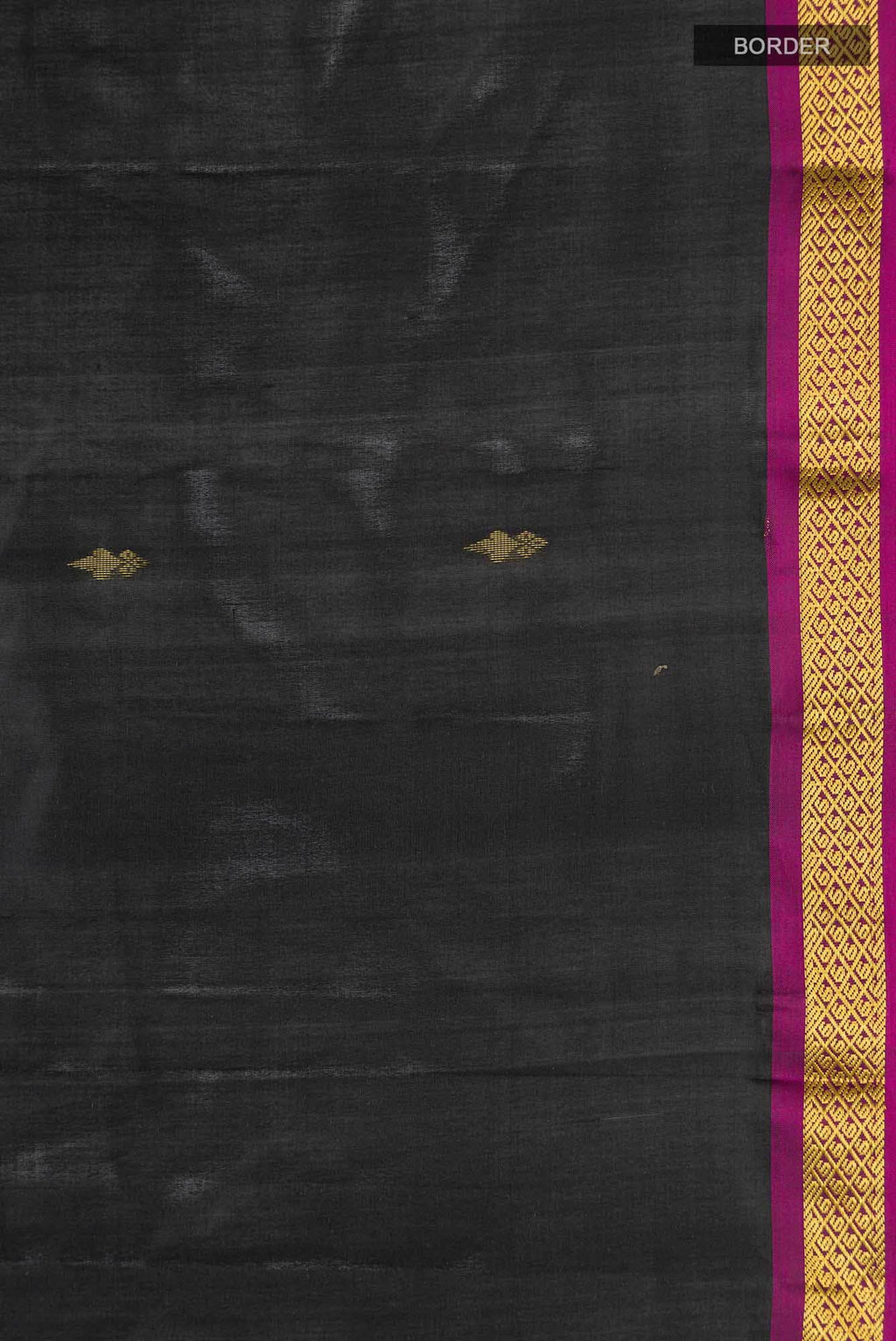 Black Kanchipuram Silk Saree