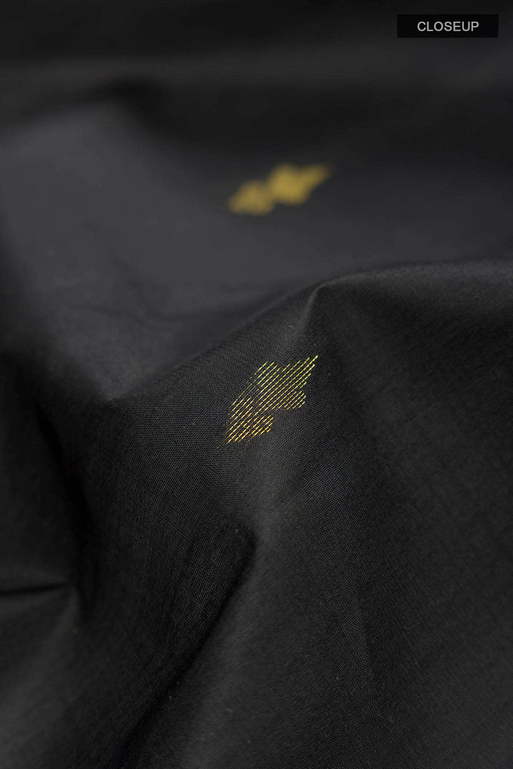Black Kanchipuram Silk Saree