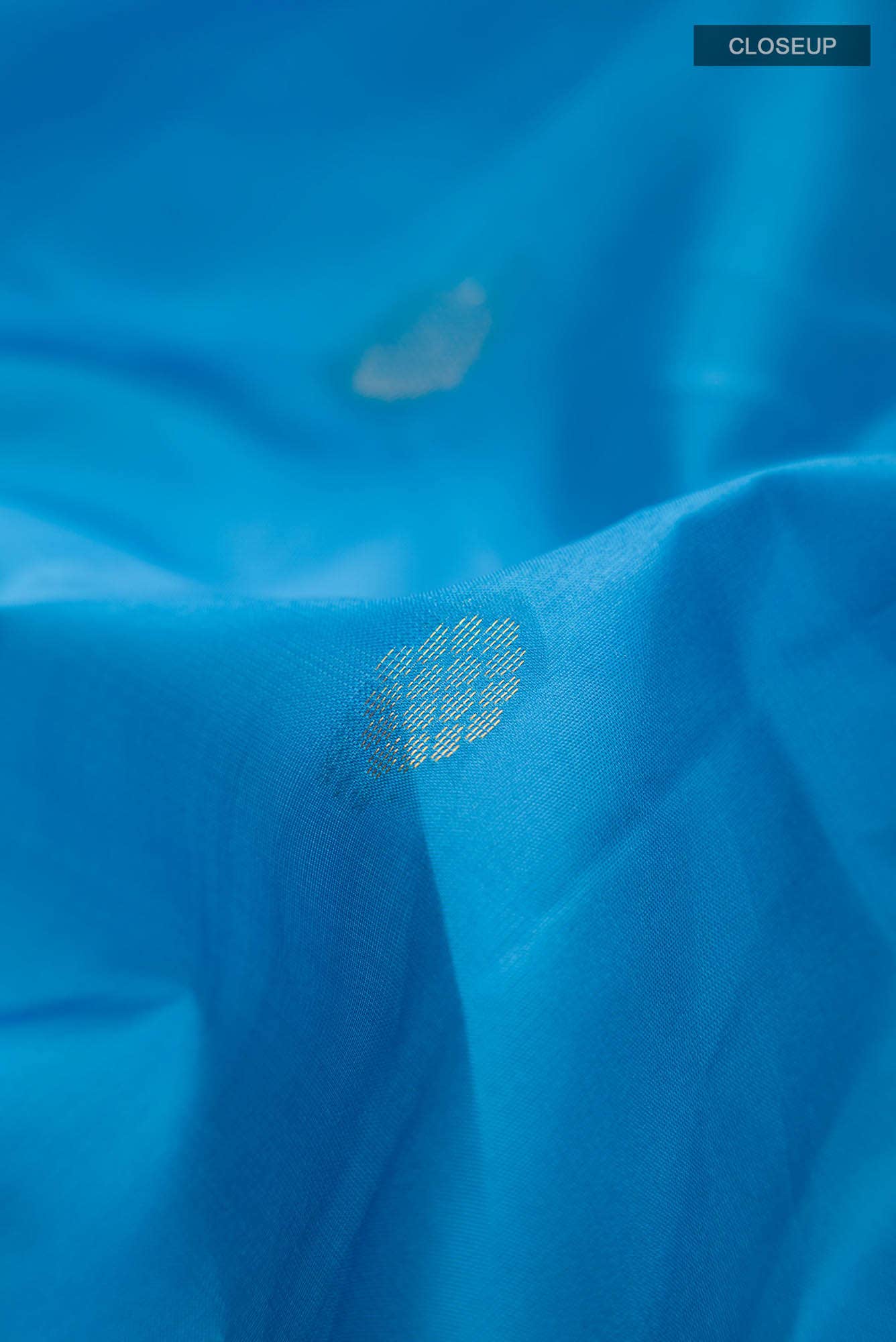 Blue Kanchipuram Silk Saree
