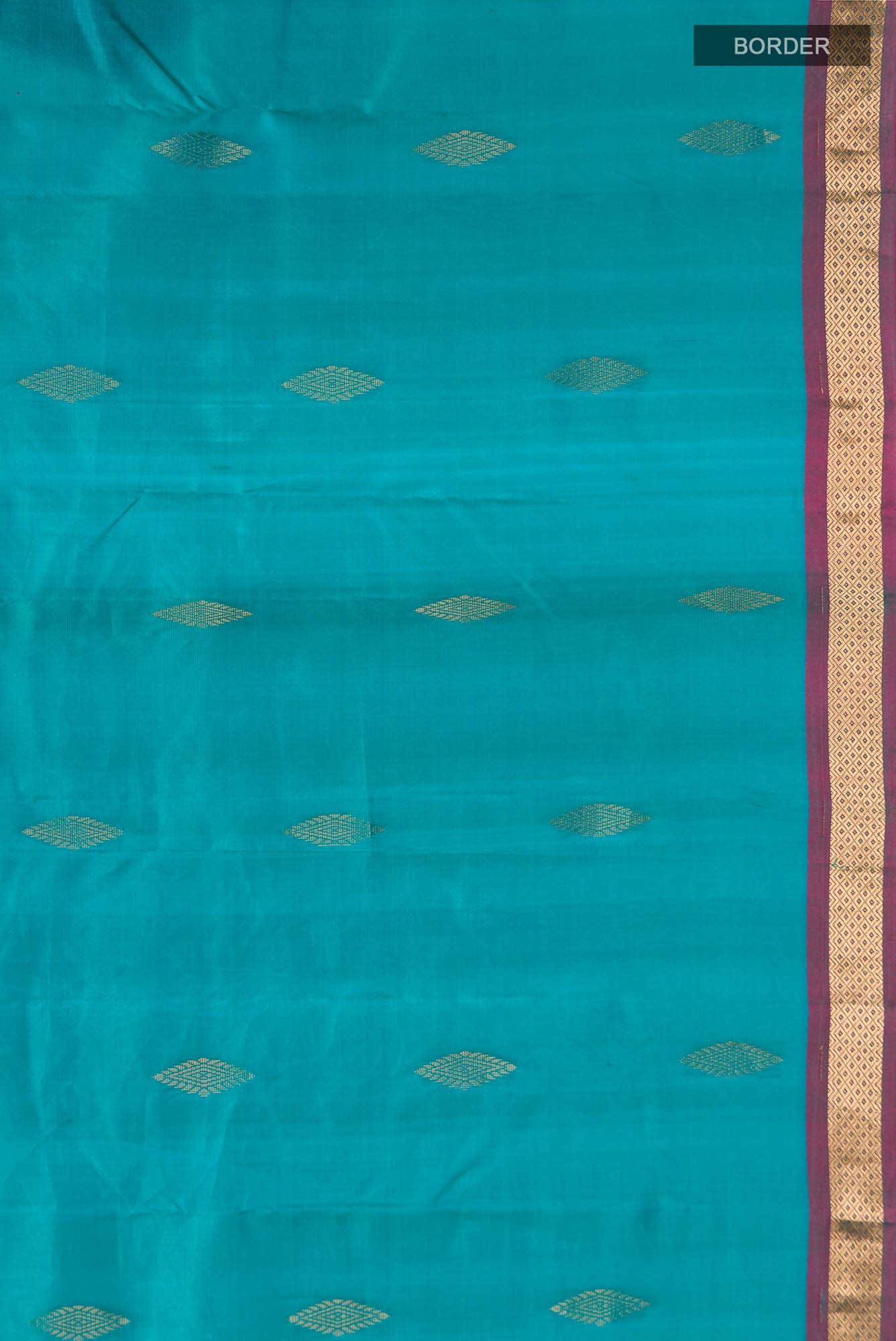 Blue Kanchipuram Silk Saree