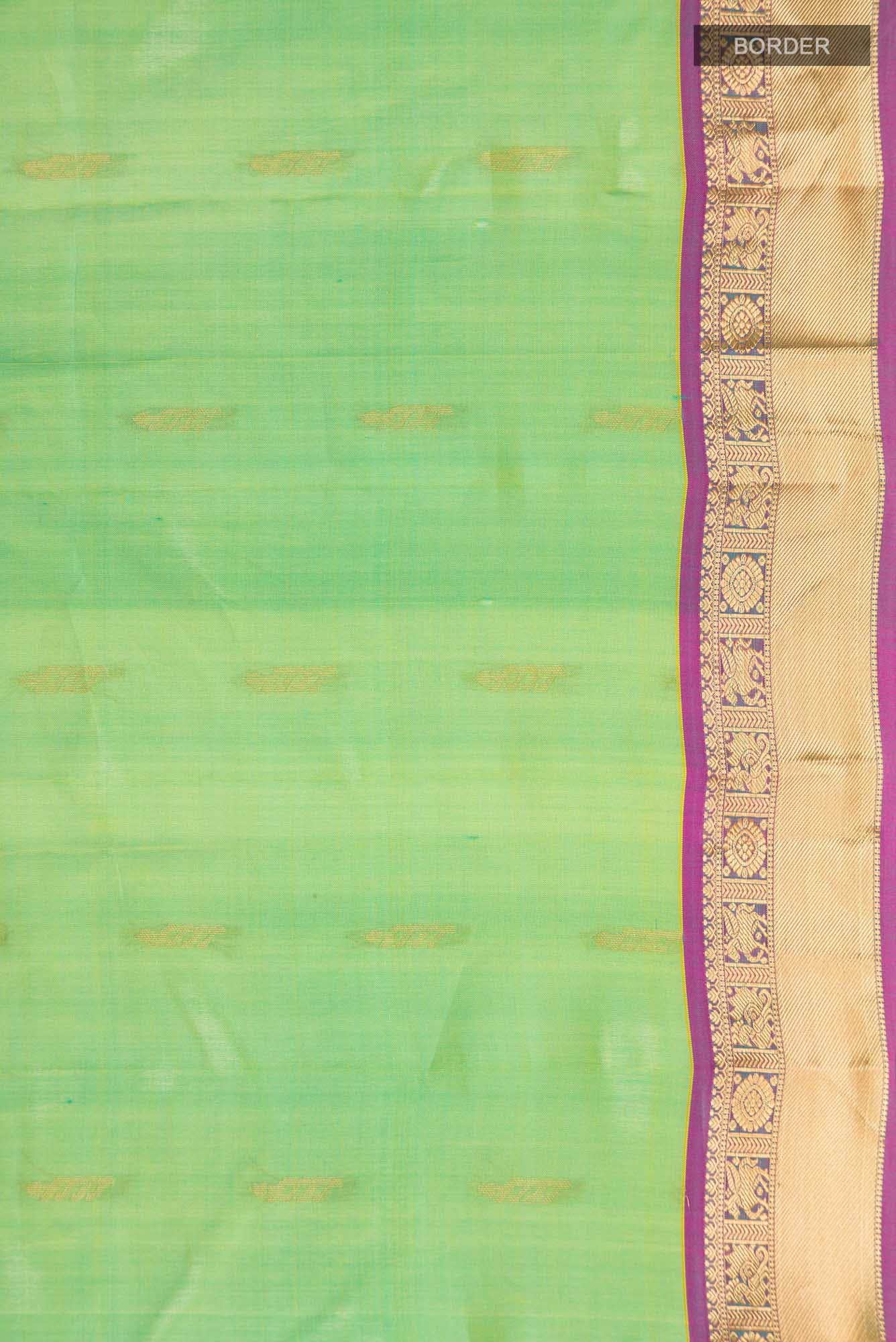 Green Kanchipuram Silk Saree