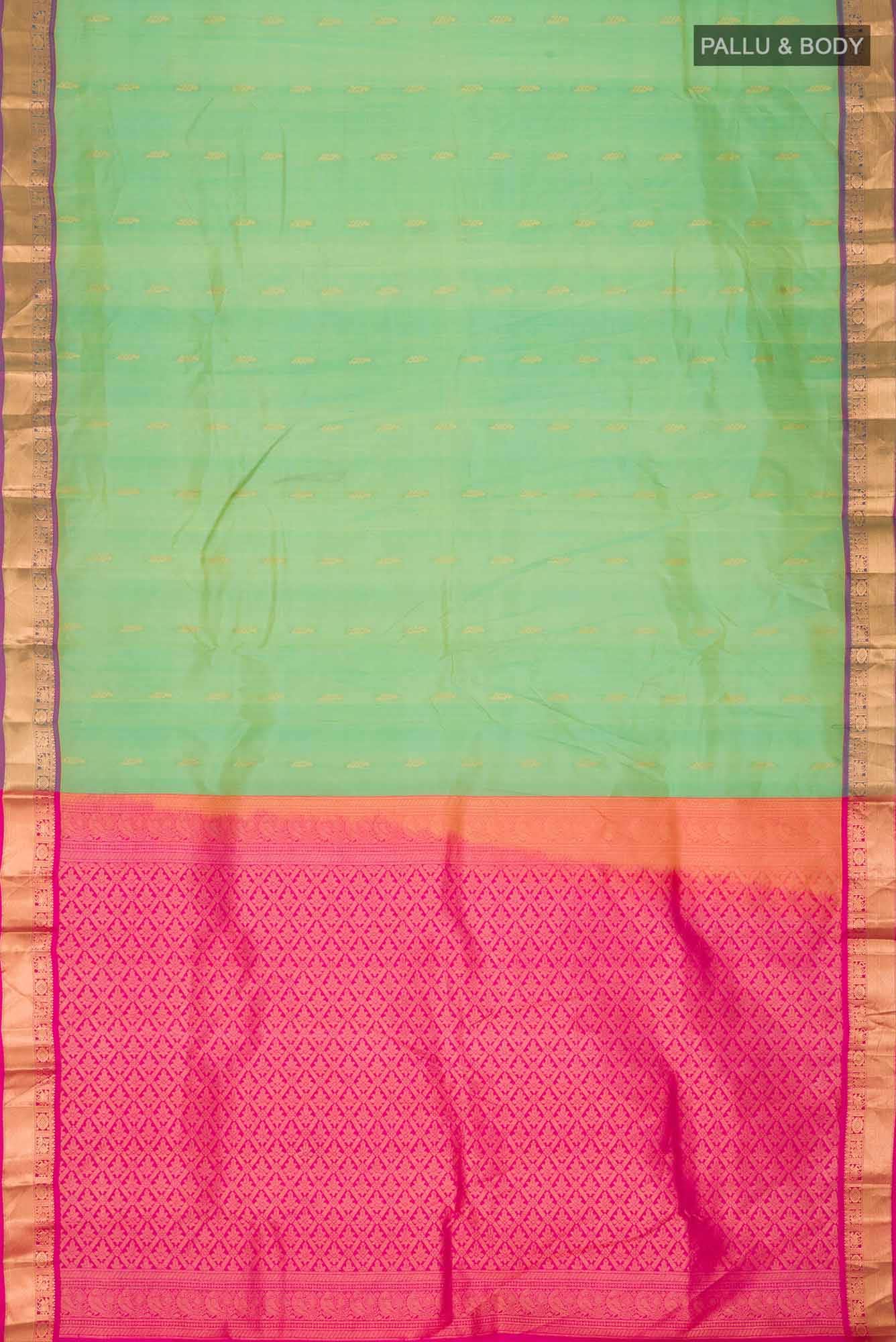 Green Kanchipuram Silk Saree