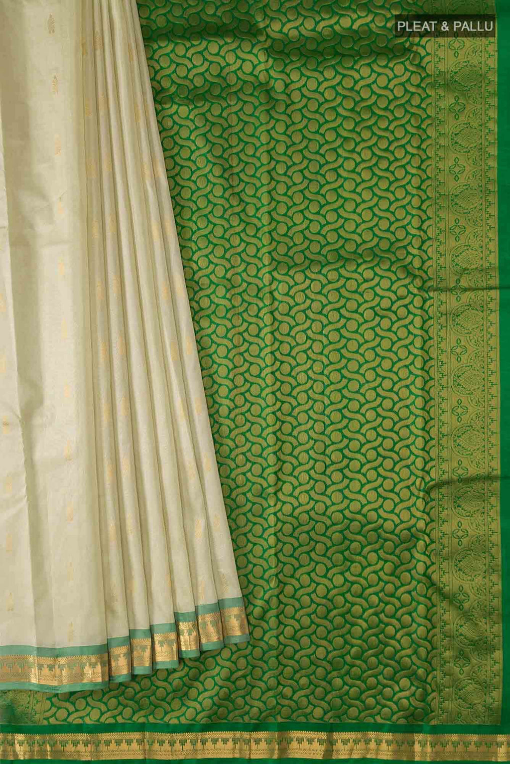 Green Kanchipuram Silk Saree