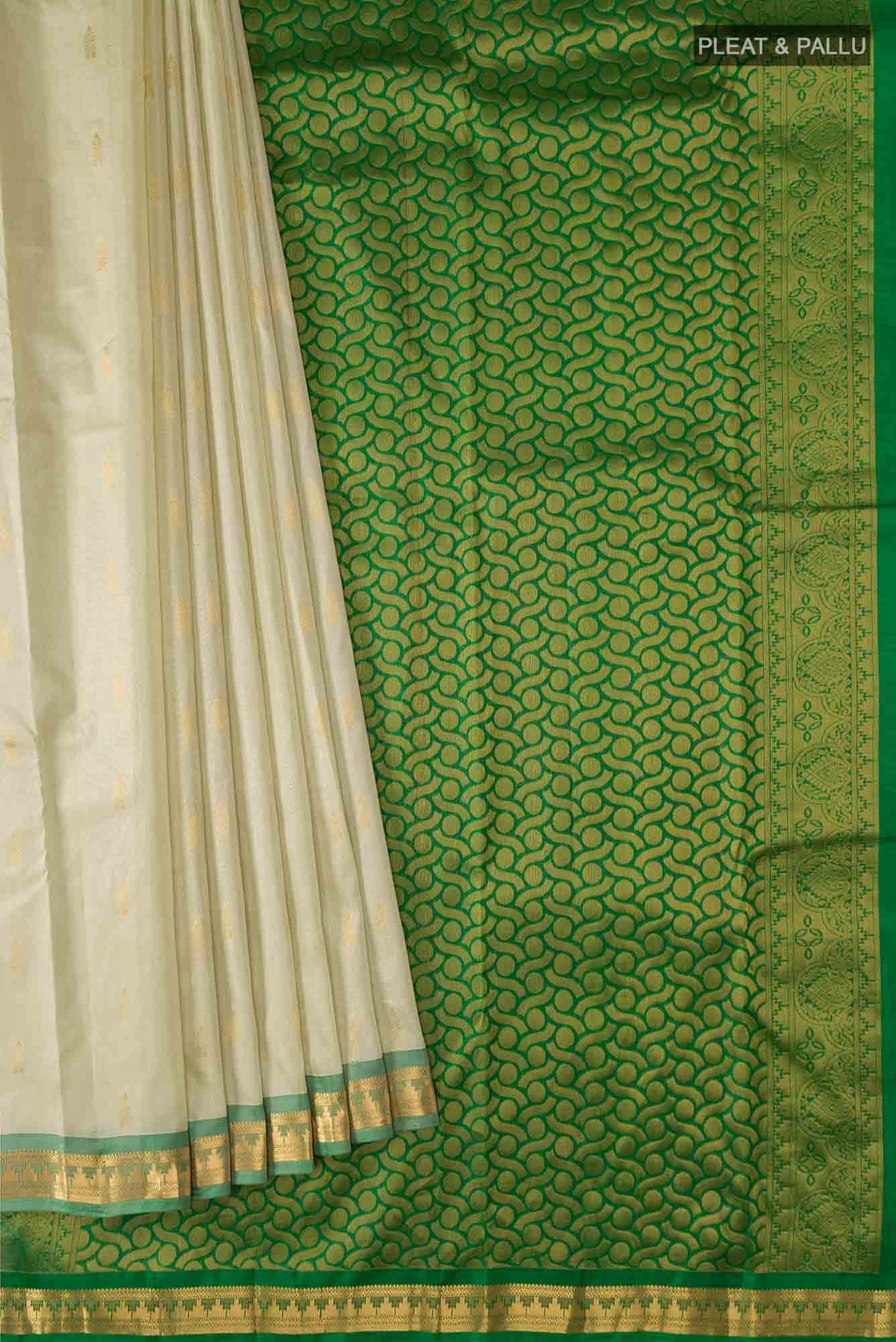 Green Kanchipuram Silk Saree