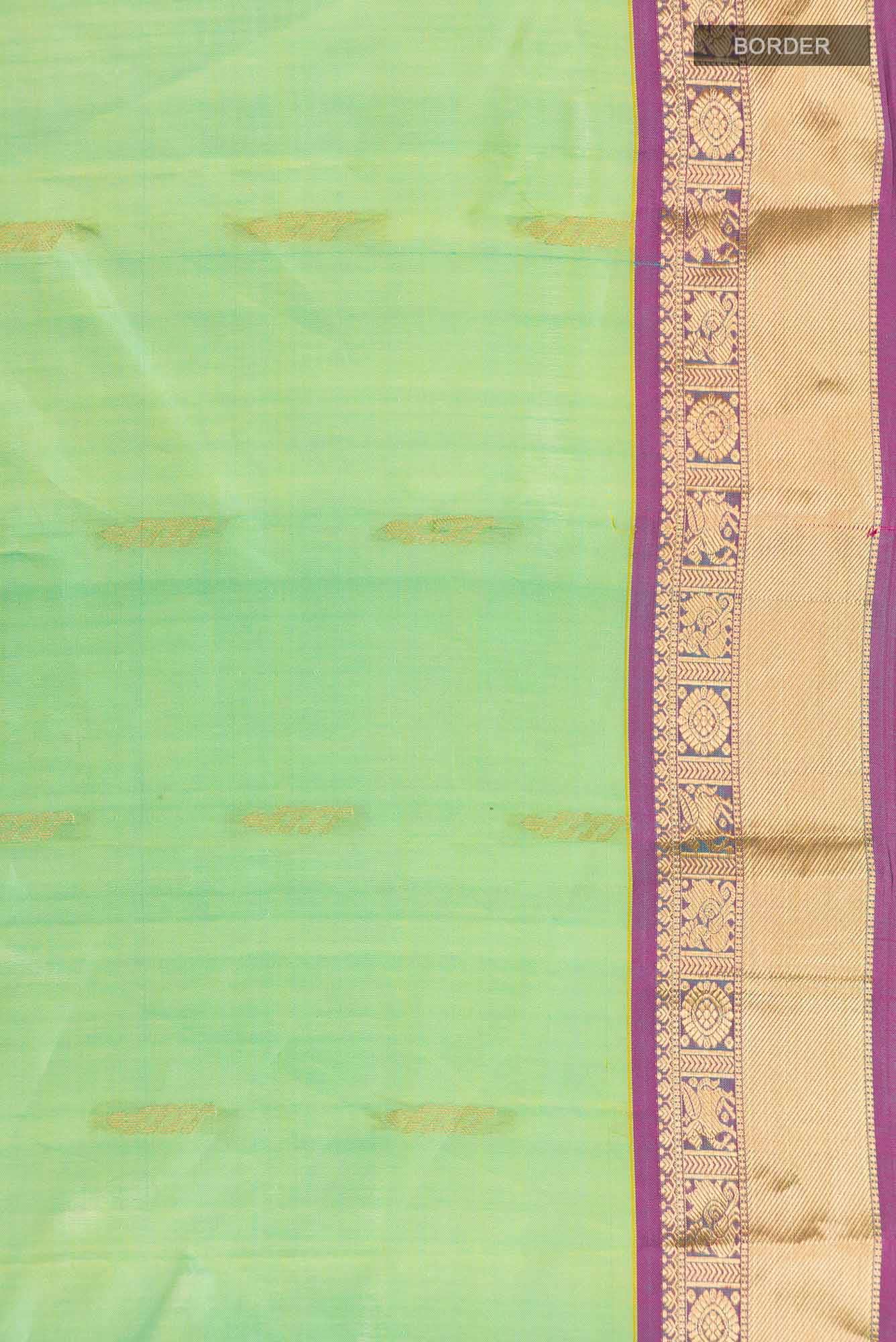 Green Kanchipuram Silk Saree