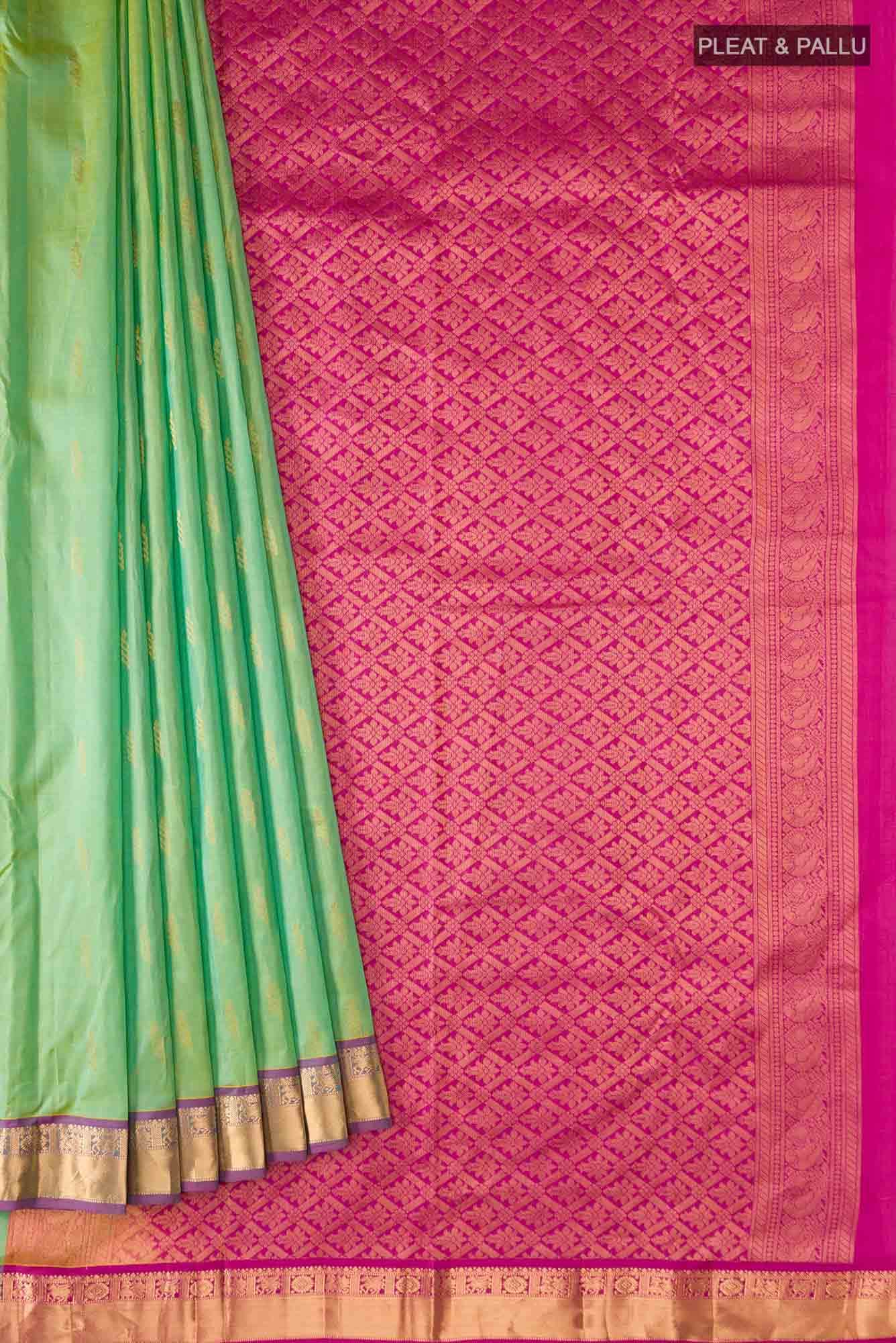 Green Kanchipuram Silk Saree