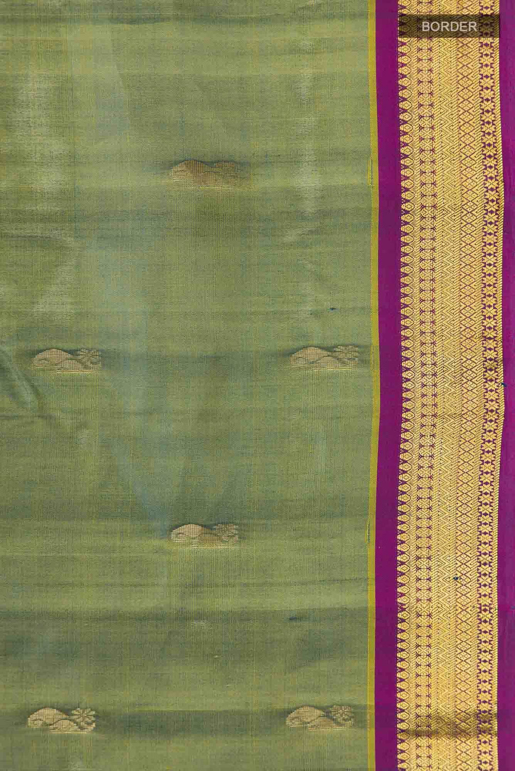 Green Kanchipuram Silk Saree