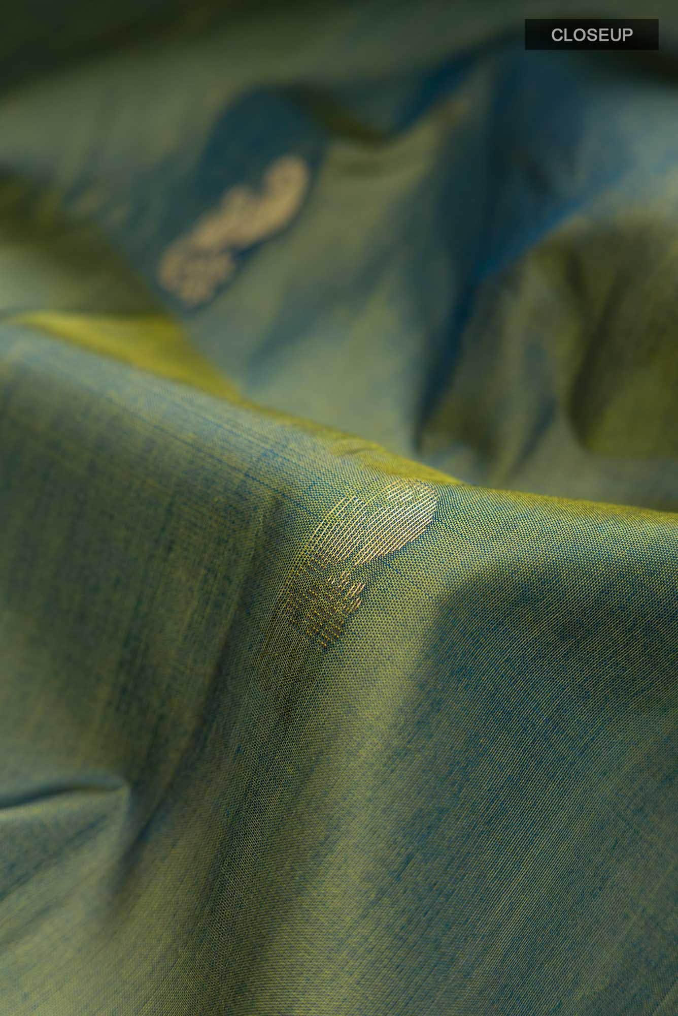 Green Kanchipuram Silk Saree