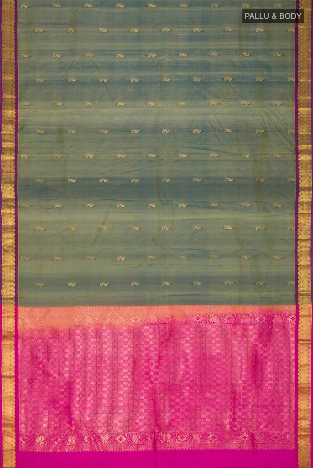 Green Kanchipuram Silk Saree