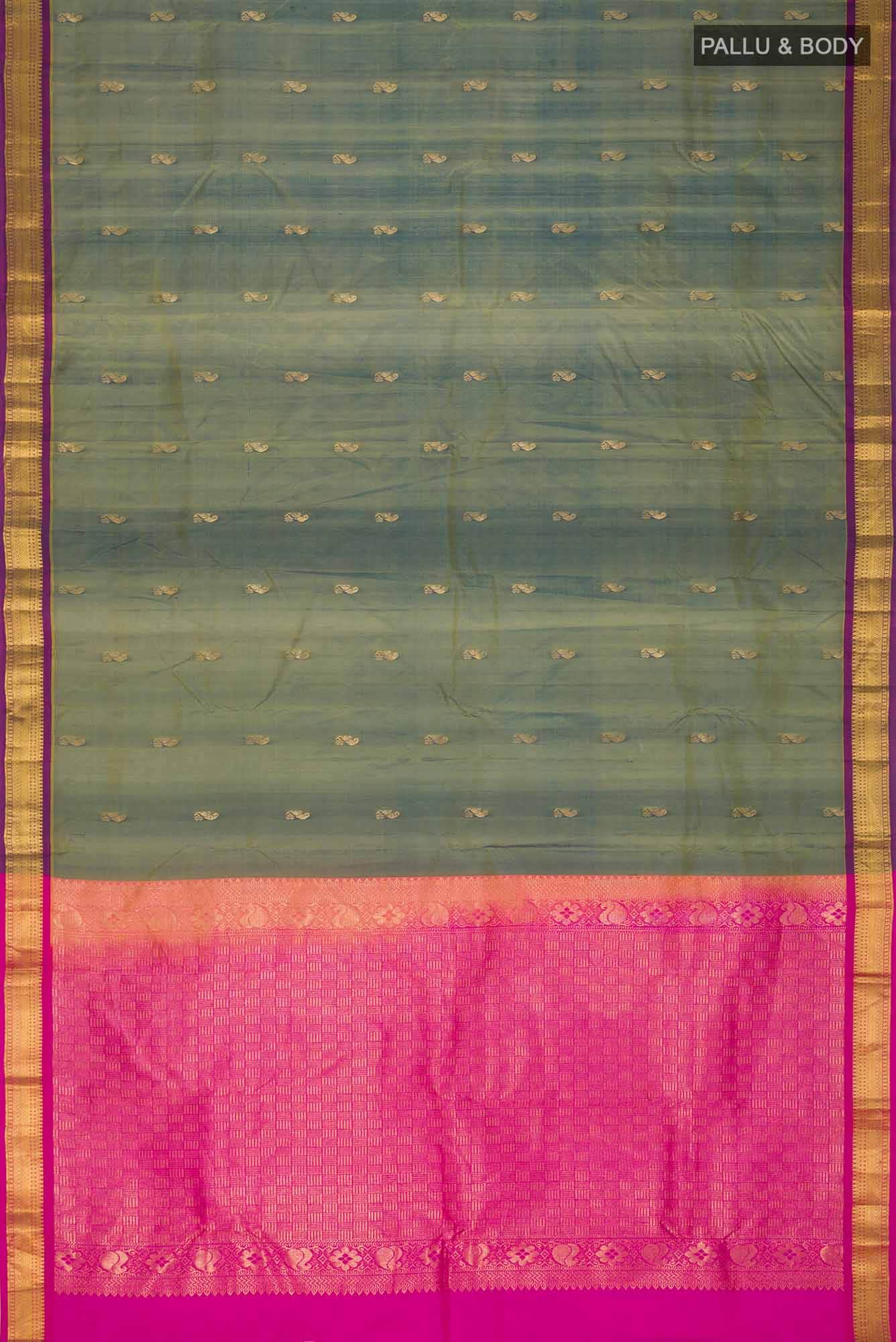 Green Kanchipuram Silk Saree