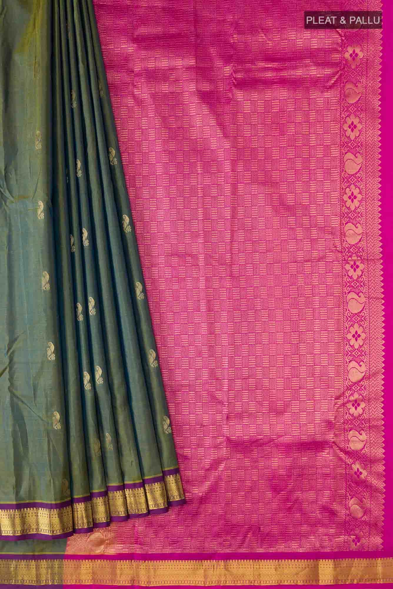 Green Kanchipuram Silk Saree