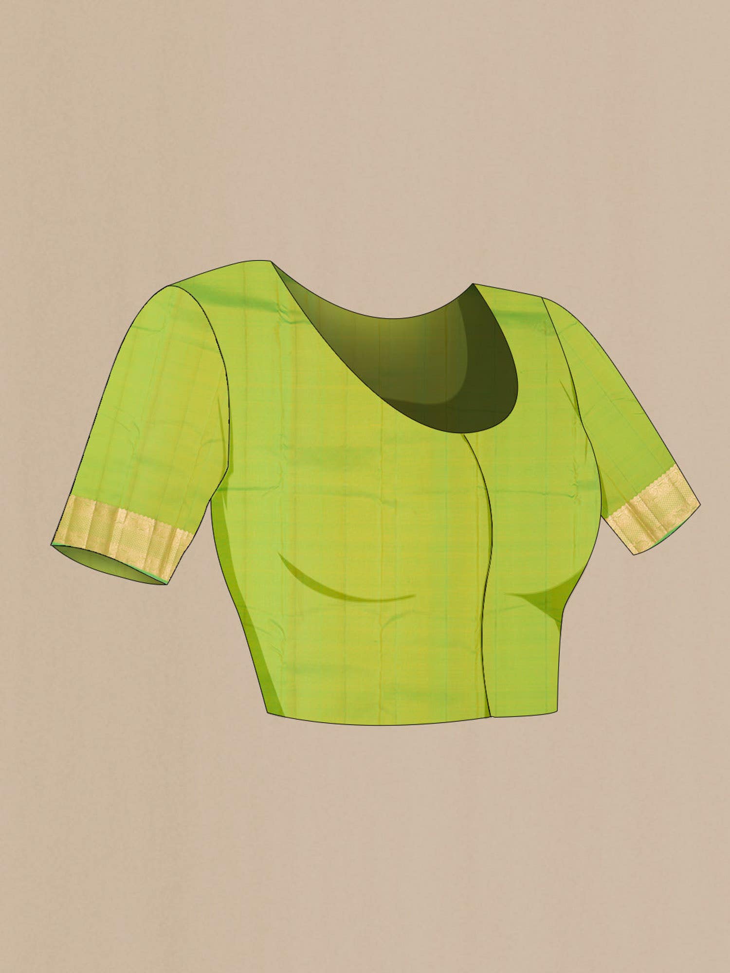 Green Kanchipuram Silk Saree