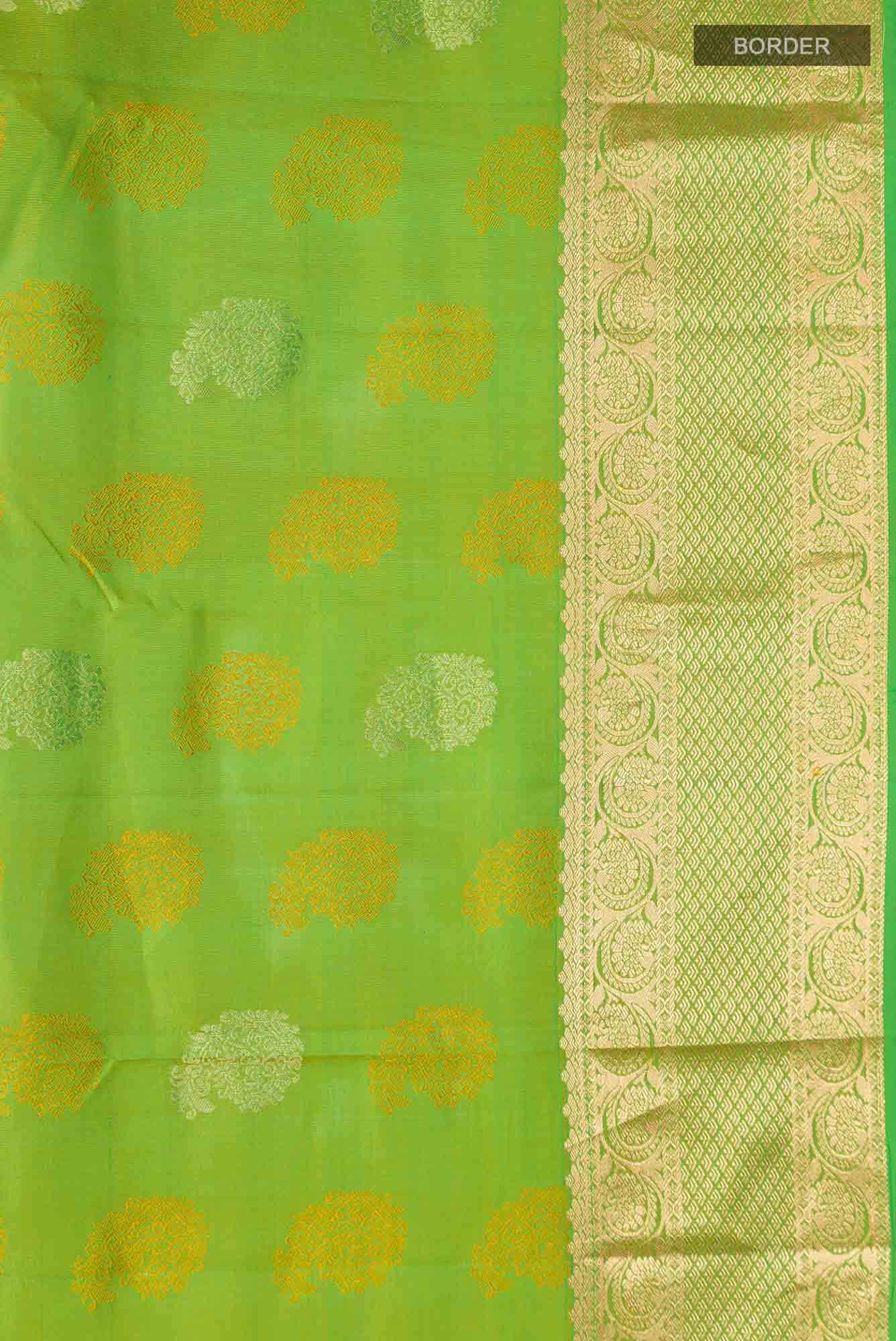 Green Kanchipuram Silk Saree