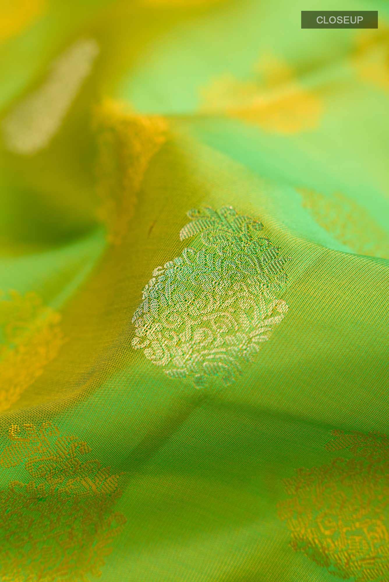 Green Kanchipuram Silk Saree