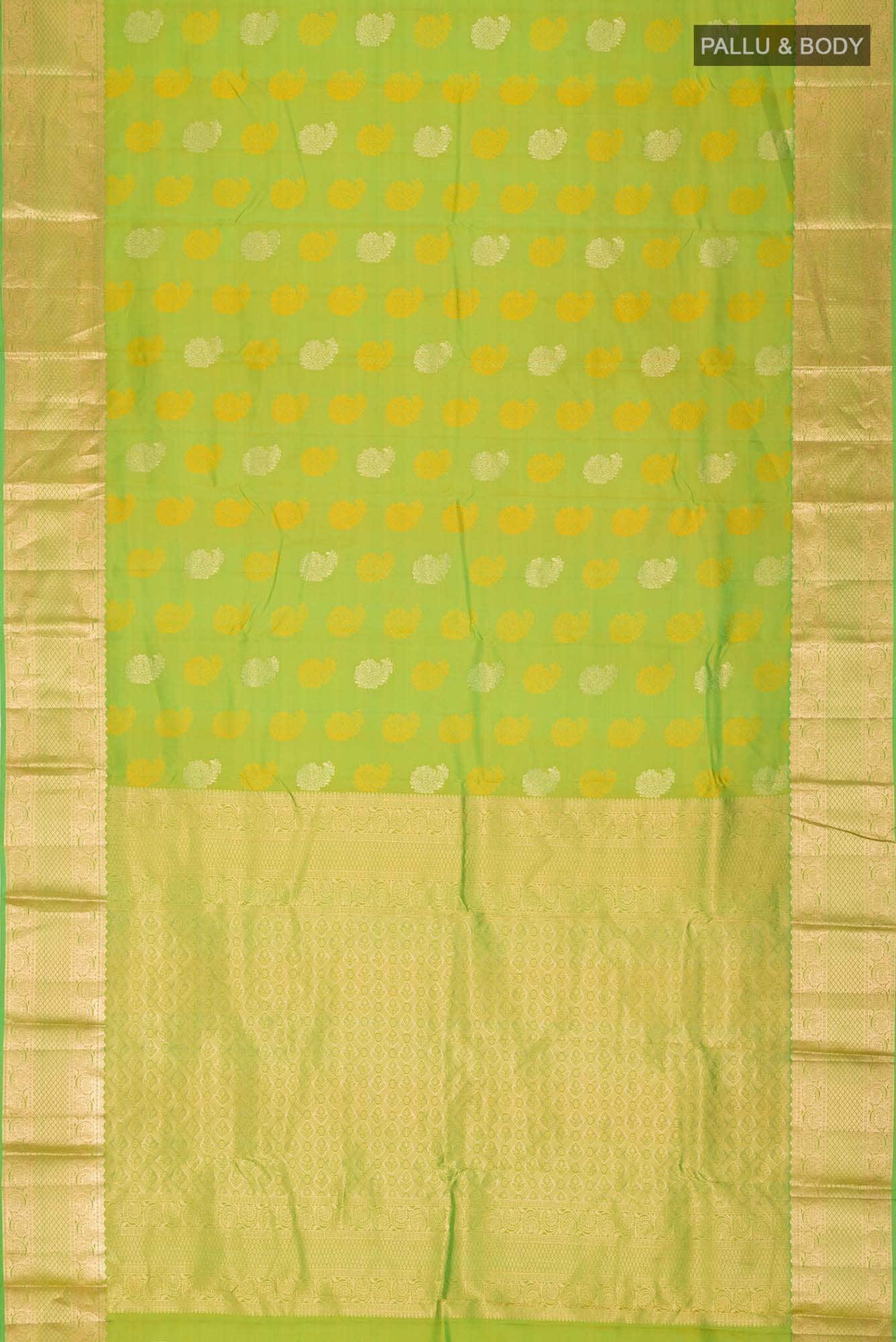 Green Kanchipuram Silk Saree