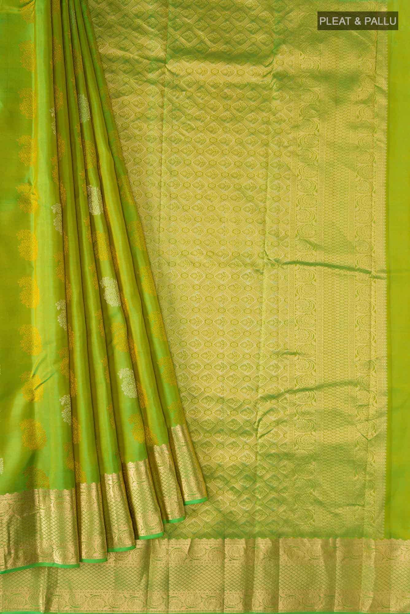 Green Kanchipuram Silk Saree